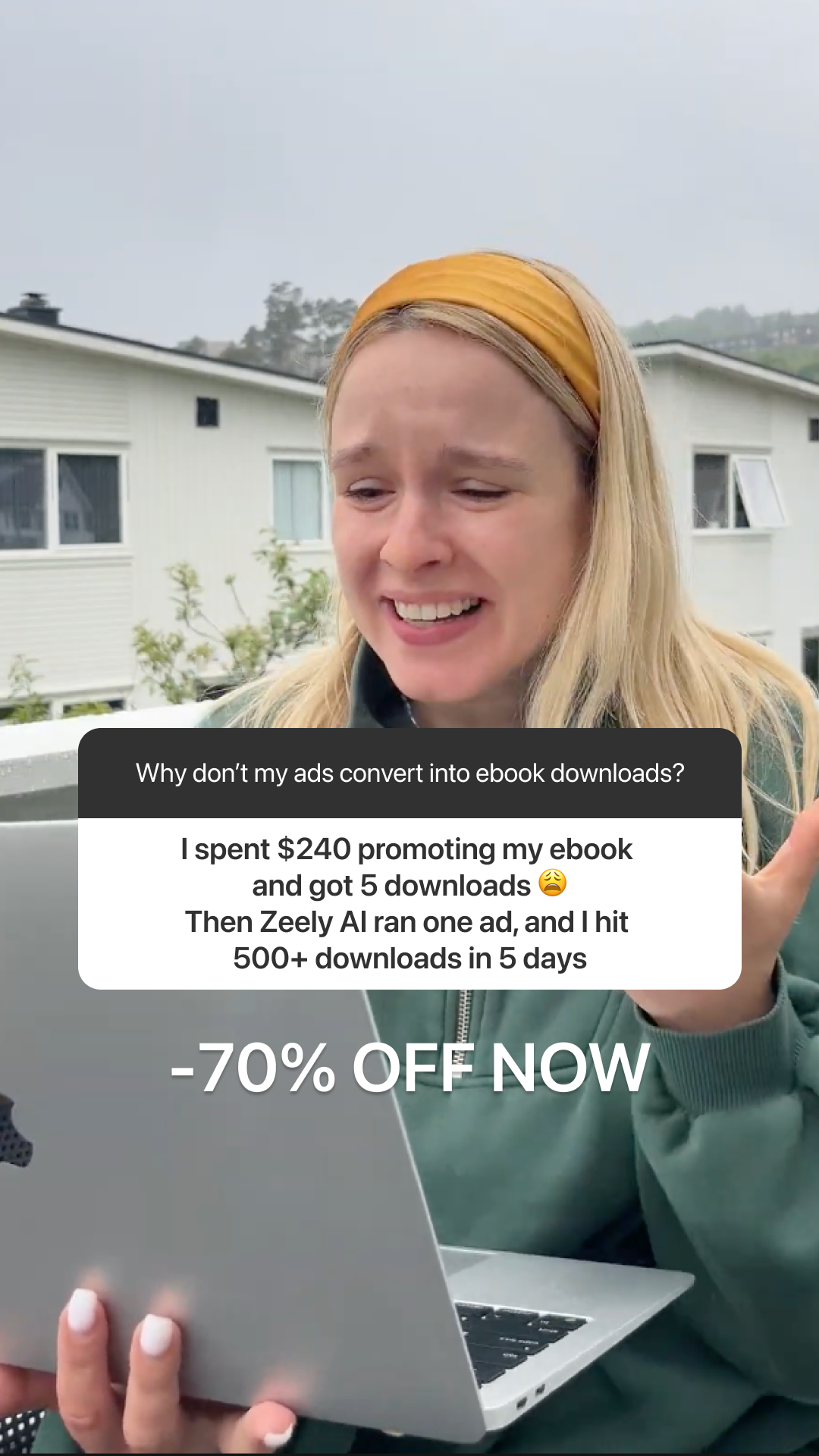 Zeely Facebook ad