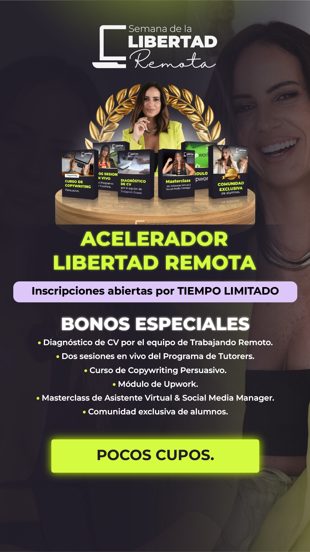 Trabajando Remoto Facebook ad from Jun 15, 2026