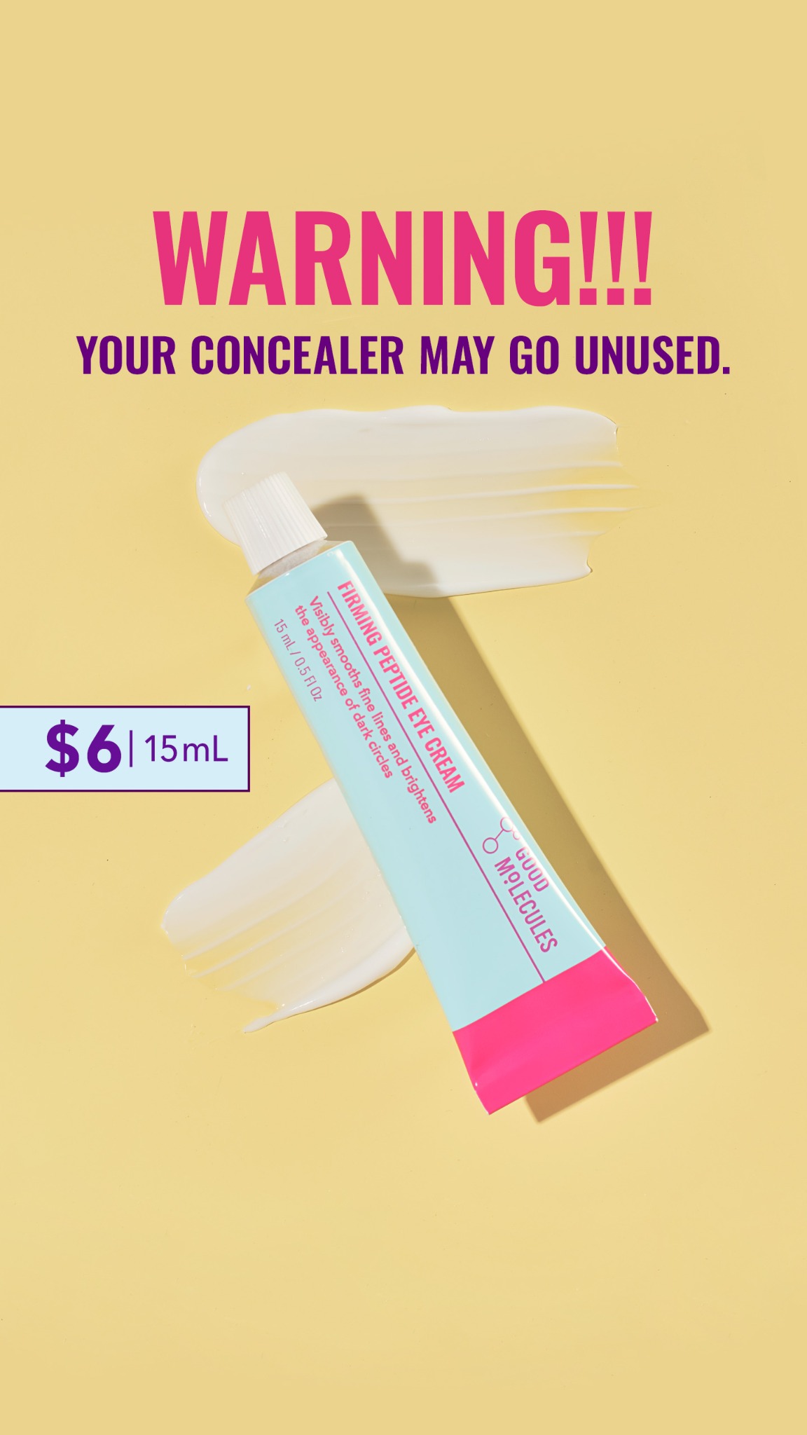 Good Molecules Facebook ad