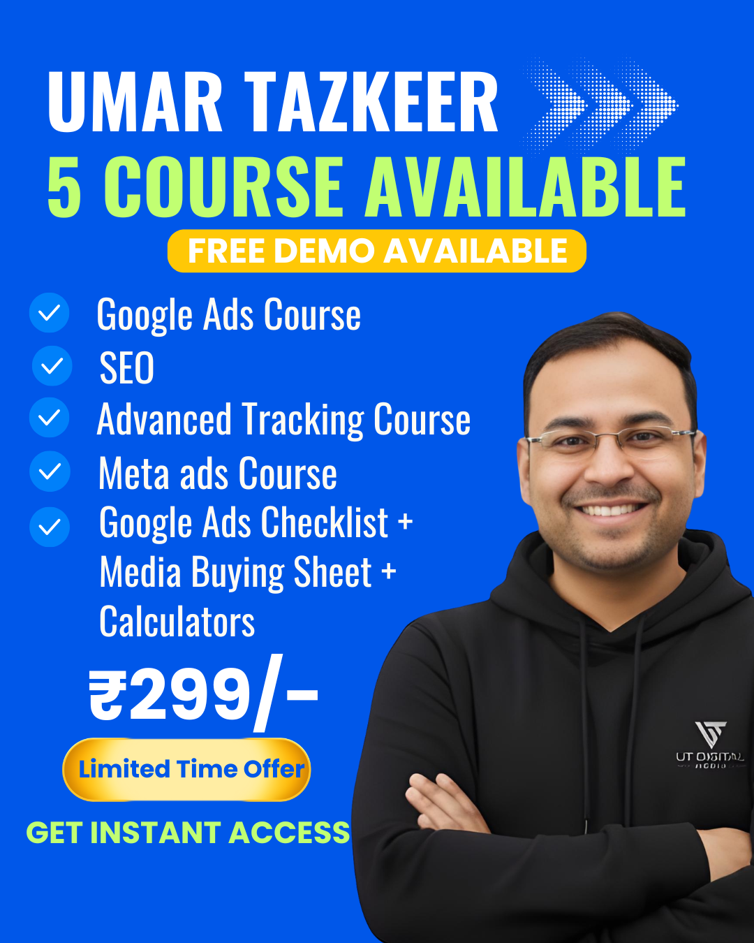 All Premium Cousres2 Facebook ad: Master Google & Meta Ads in ₹299