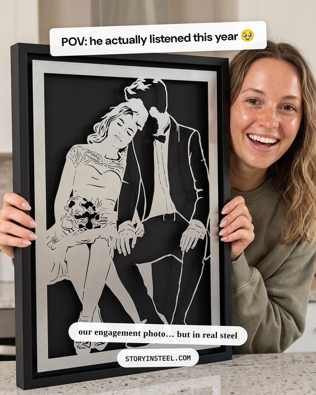 Story in Steel Facebook ad
