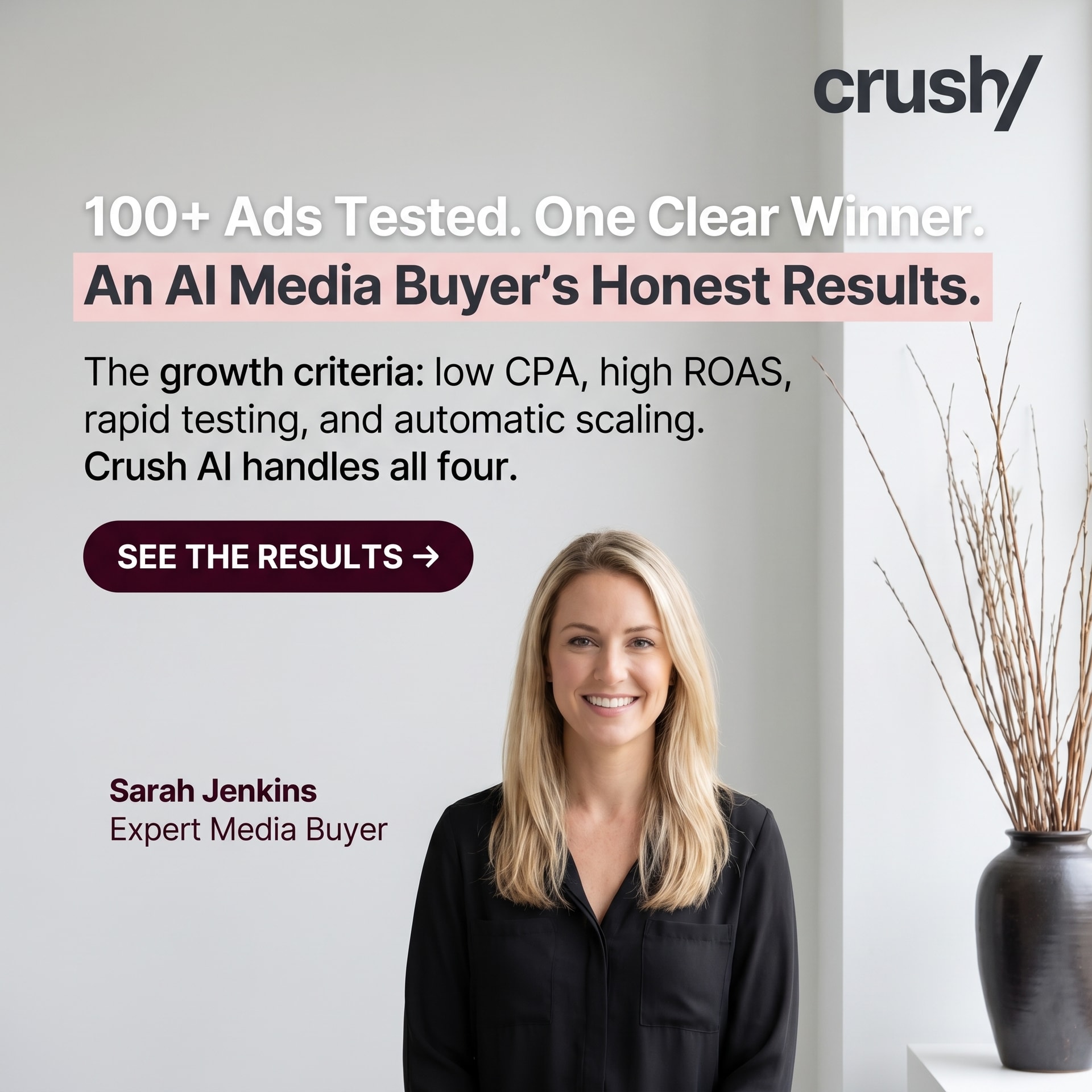 trycrush.ai Facebook ad