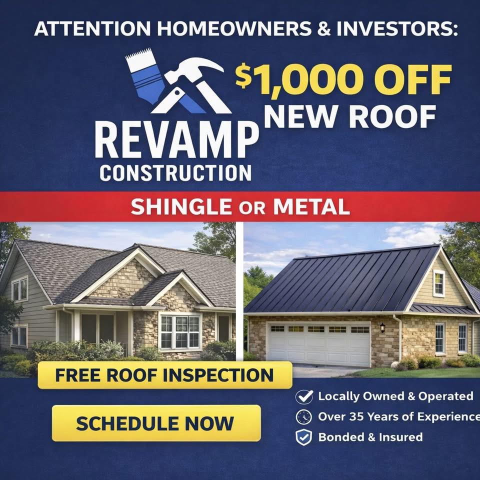 Revamp Construction Facebook ad