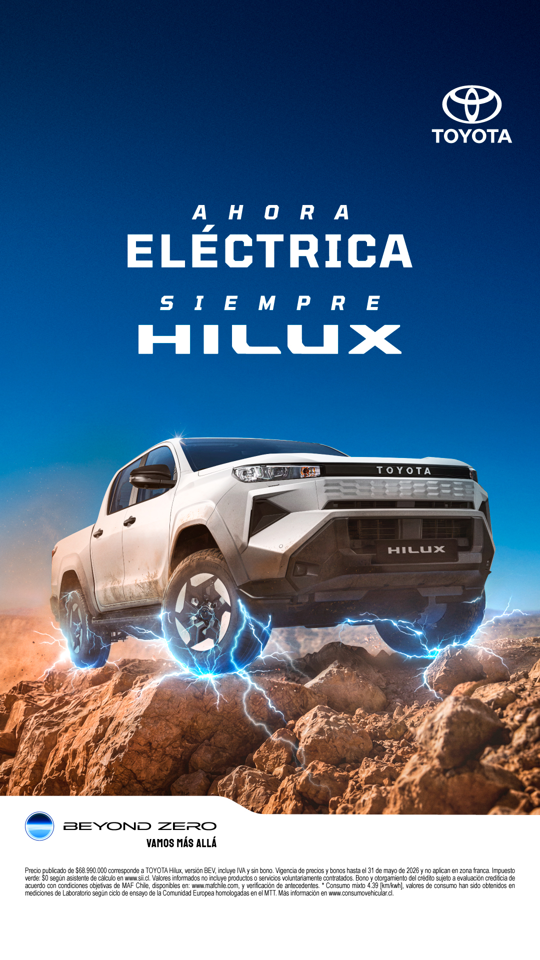 Toyota Chile Facebook ad