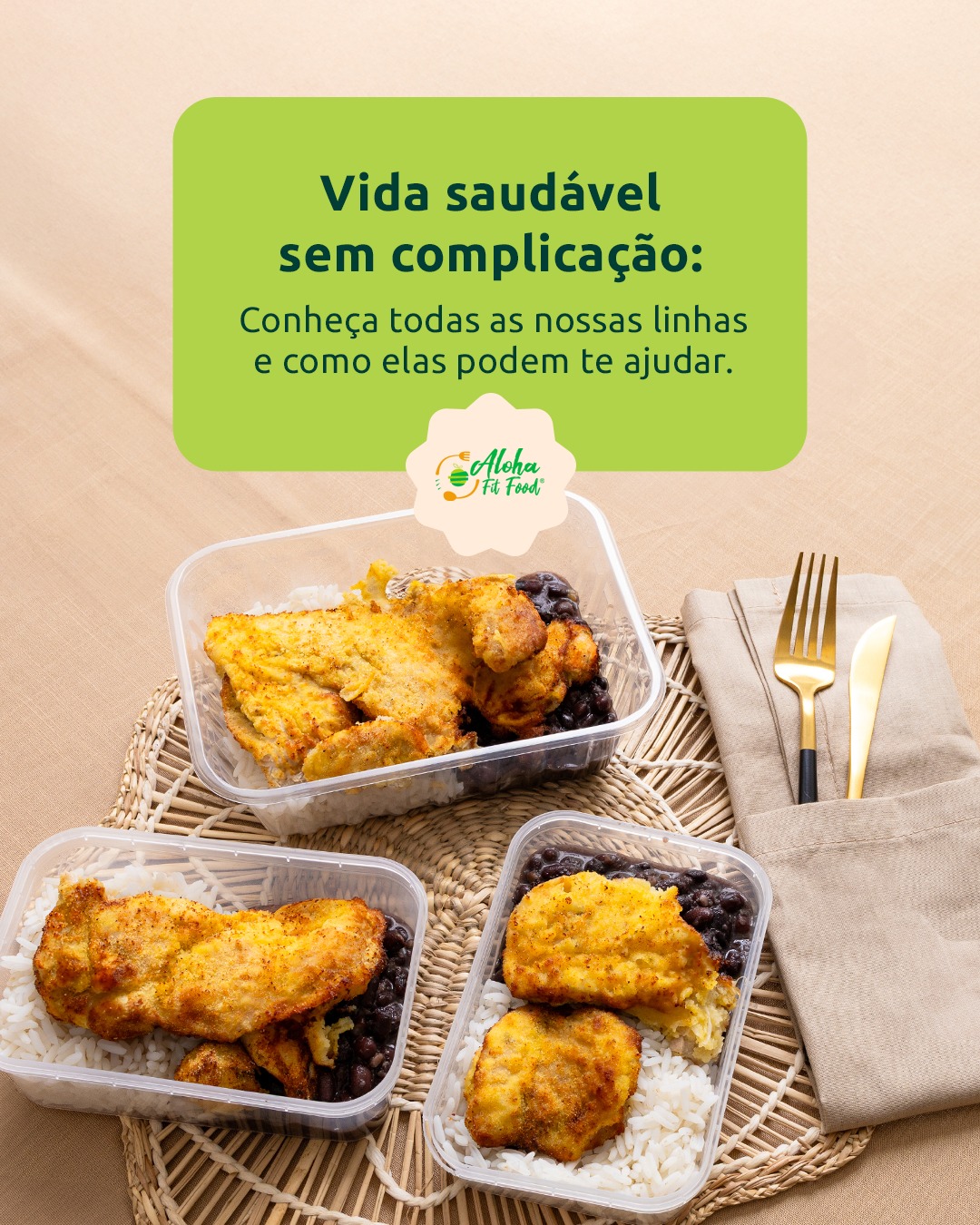 Aloha Fit Food Facebook ad