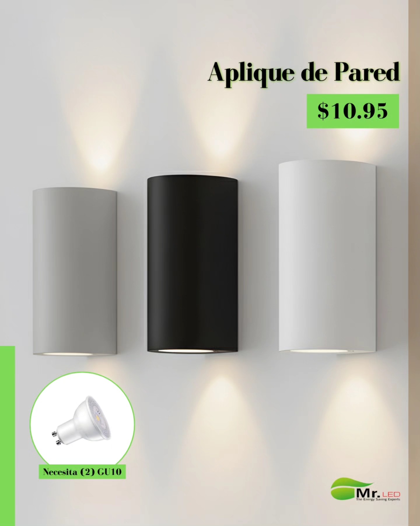 Mr. LED Panamá Facebook ad: Ilumina tu hogar con la mejor tecnología LED…