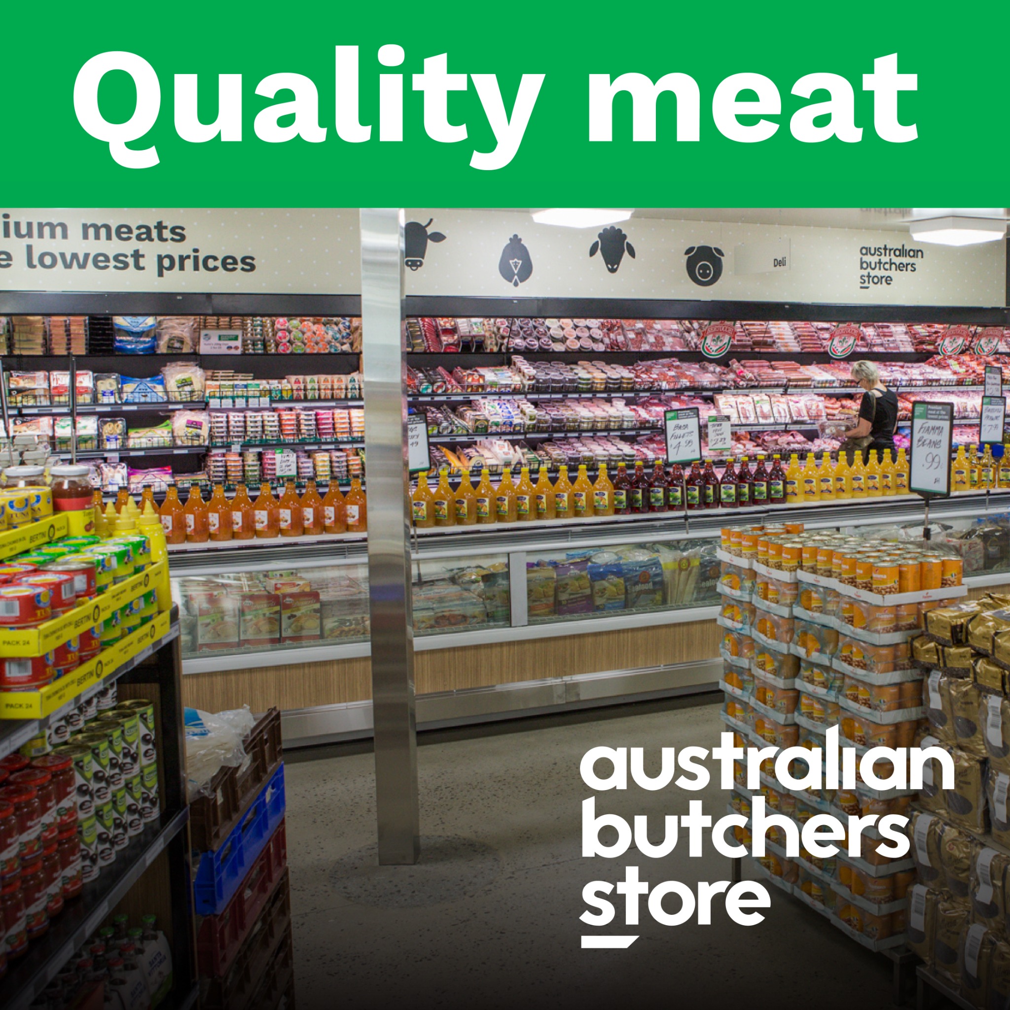 Australian Butchers Store Facebook ad