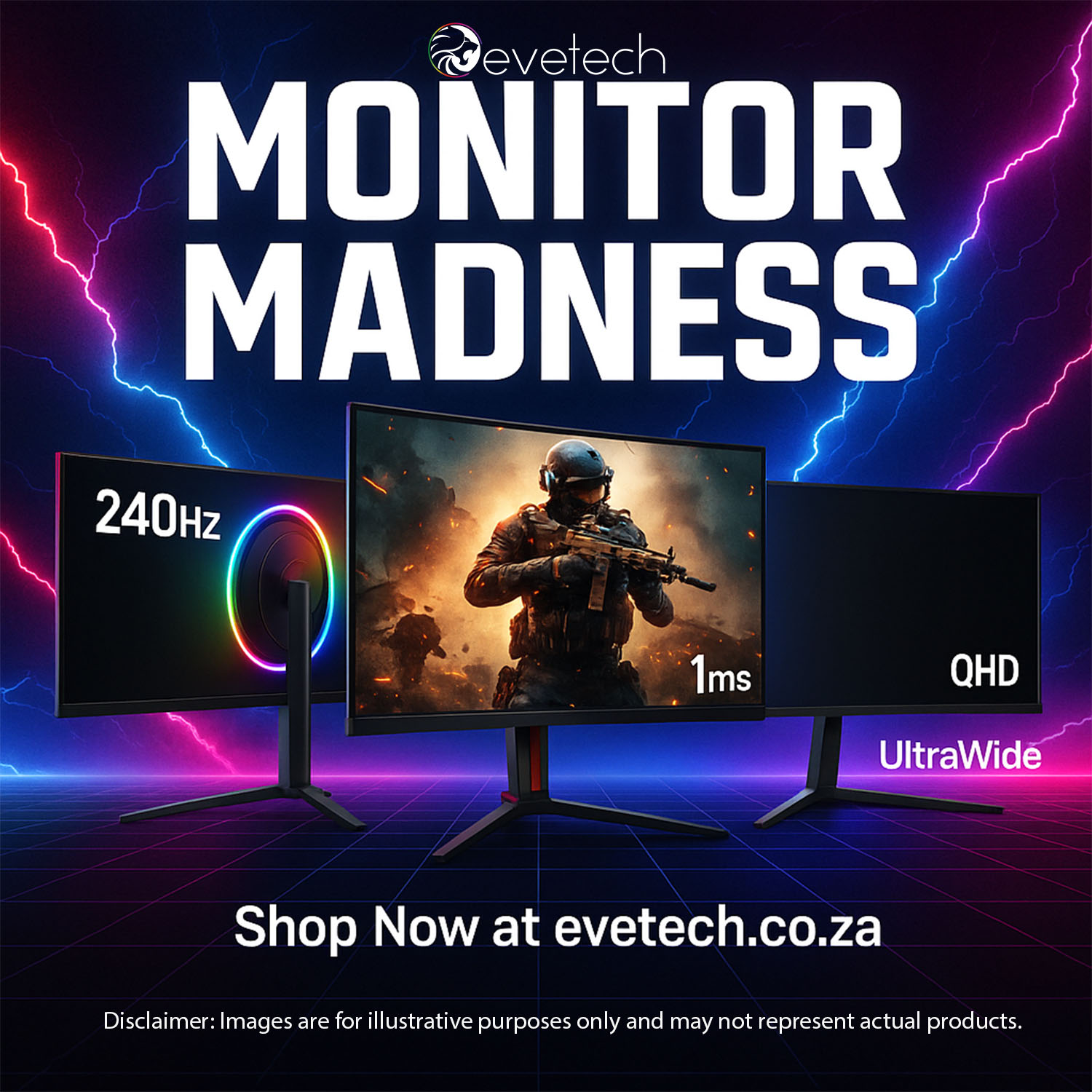 Evetech Facebook ad