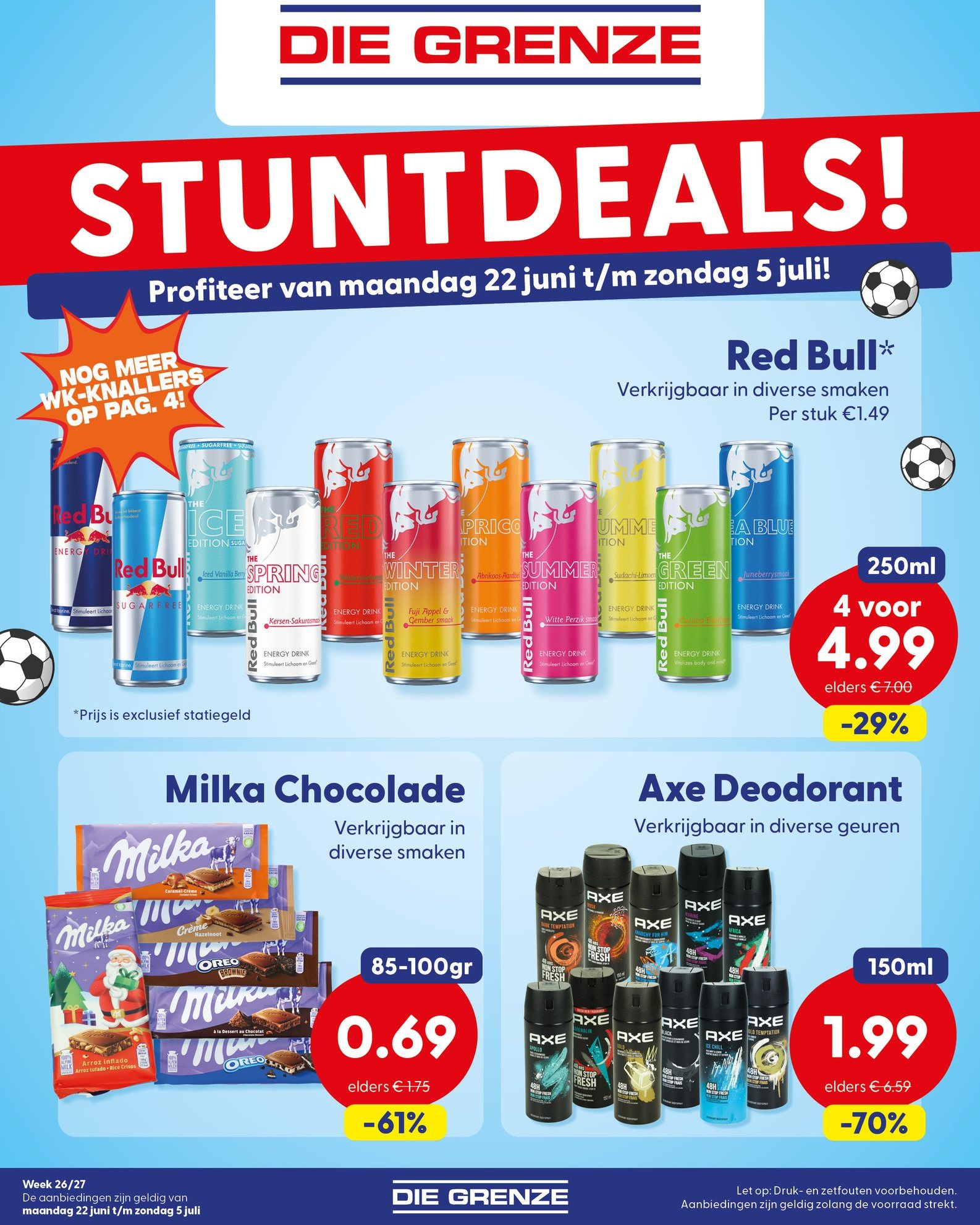 Die Grenze Facebook ad: Dit zijn de 𝗦𝗧𝗨𝗡𝗧𝗗𝗘𝗔𝗟𝗦 van 22 juni t/m…