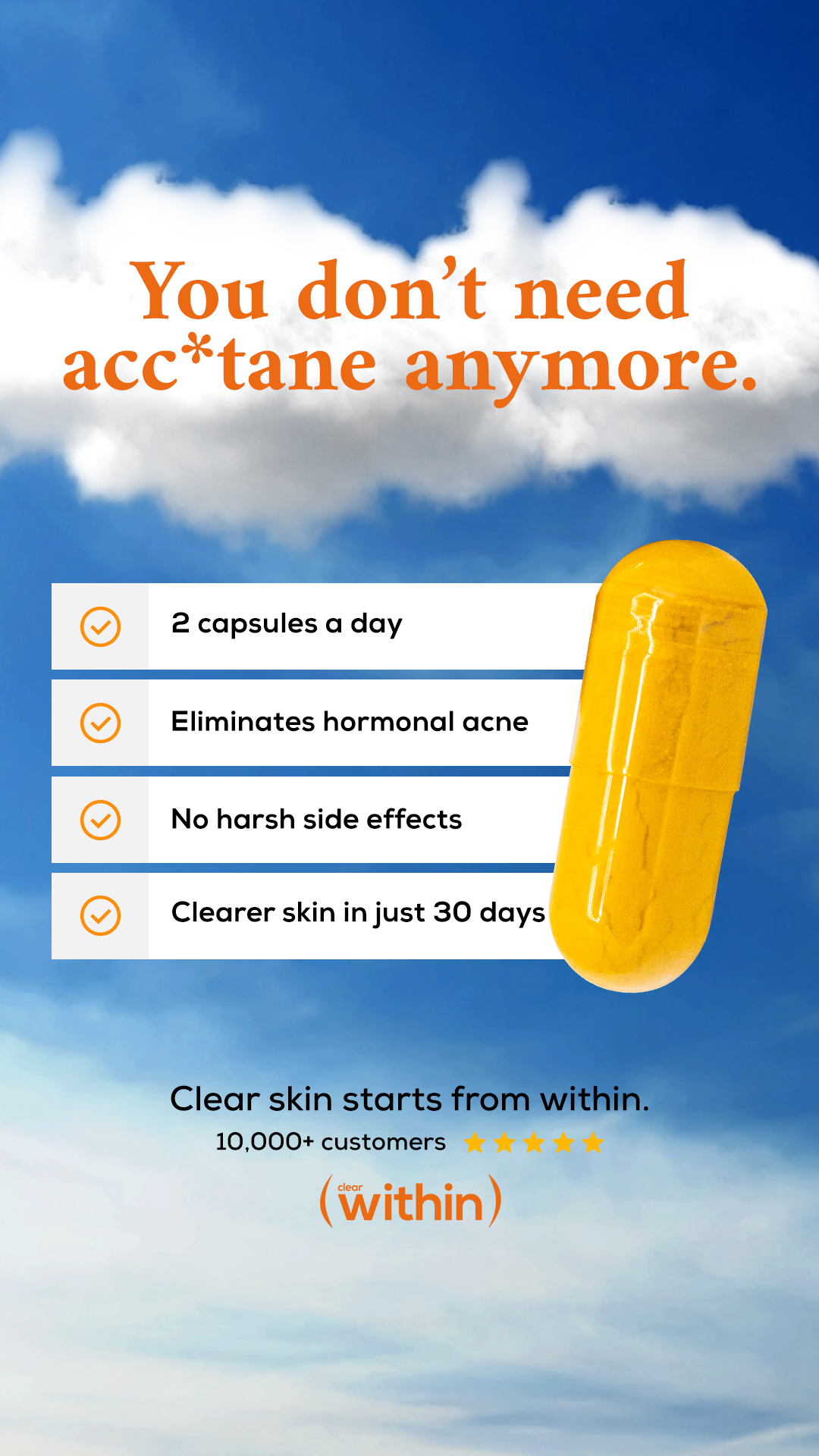 Within Skin Facebook ad