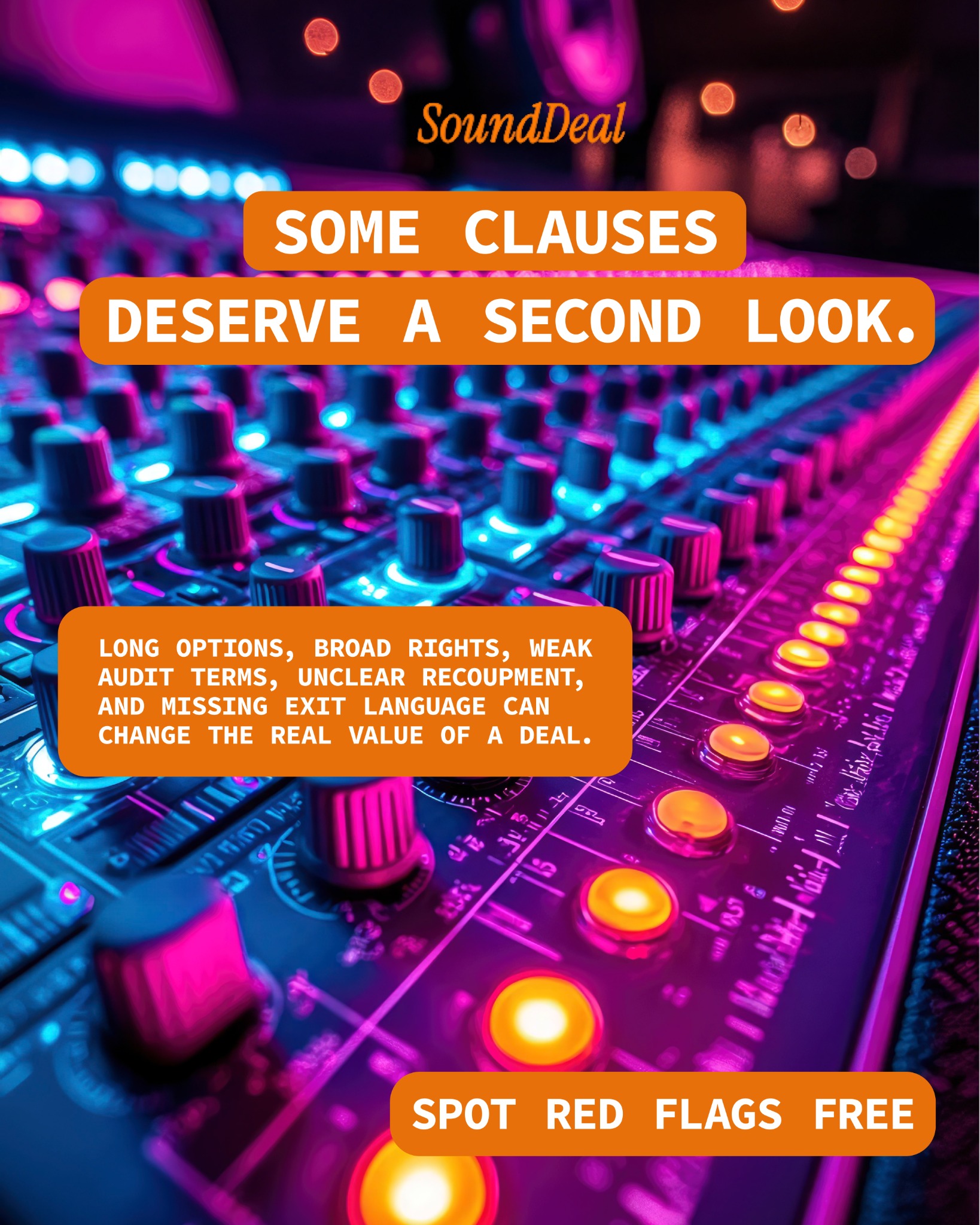 Sound Deal Facebook ad