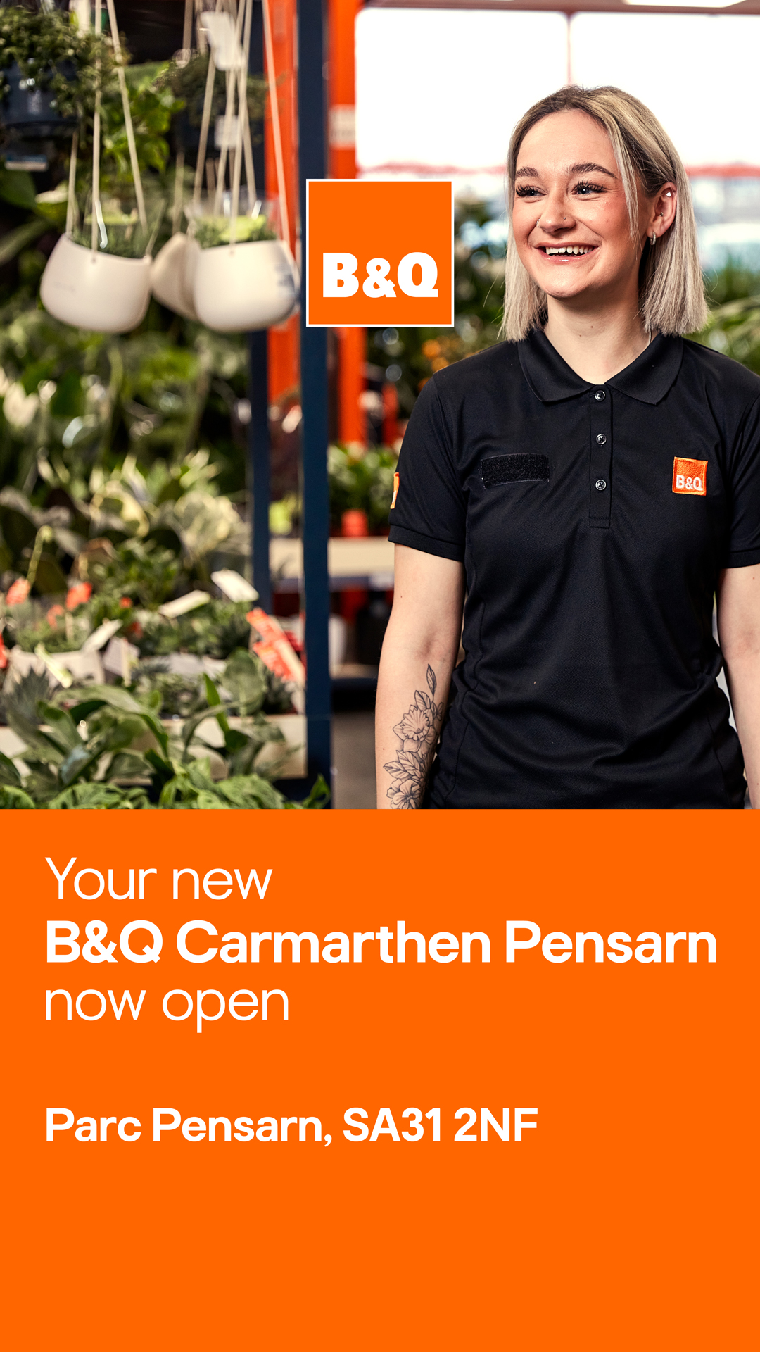 B&Q Facebook ad