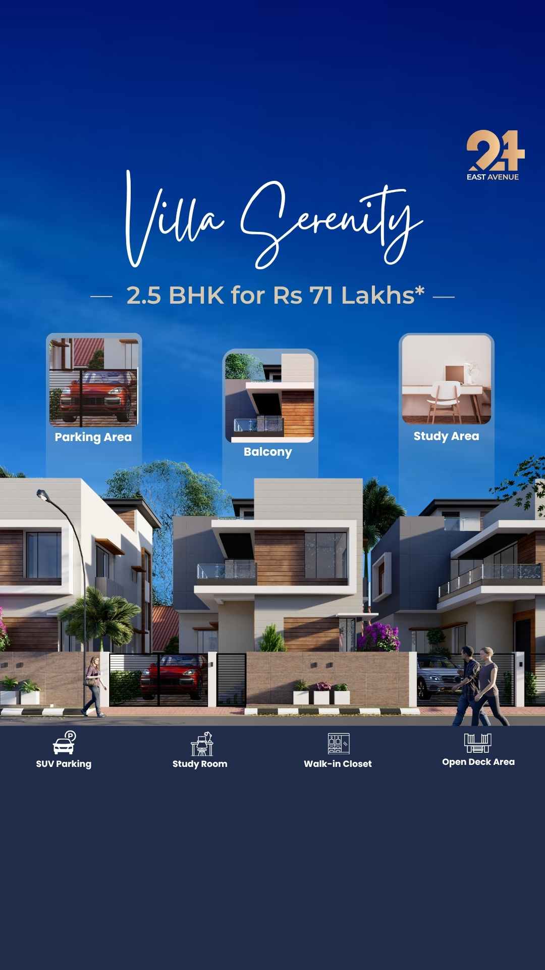 24 East Avenue Facebook ad