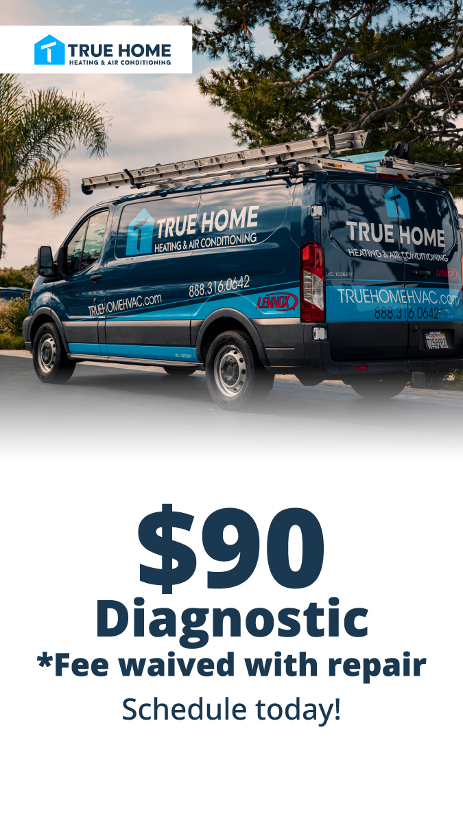 True Home HVAC Facebook ad from Sep 10, 2025