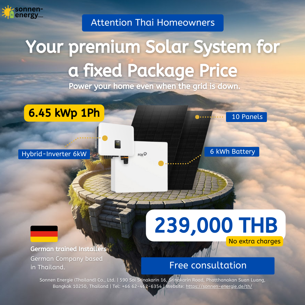 Sonnen-Energy Thailand Facebook ad