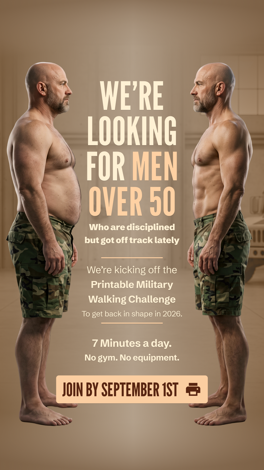 WalkFit Daily Walking Plan Facebook ad