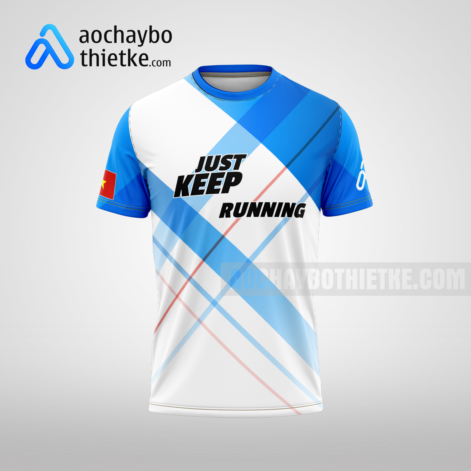 Áo Chạy Bộ Thiết Kế Facebook ad: 1.2.3. Start Running.