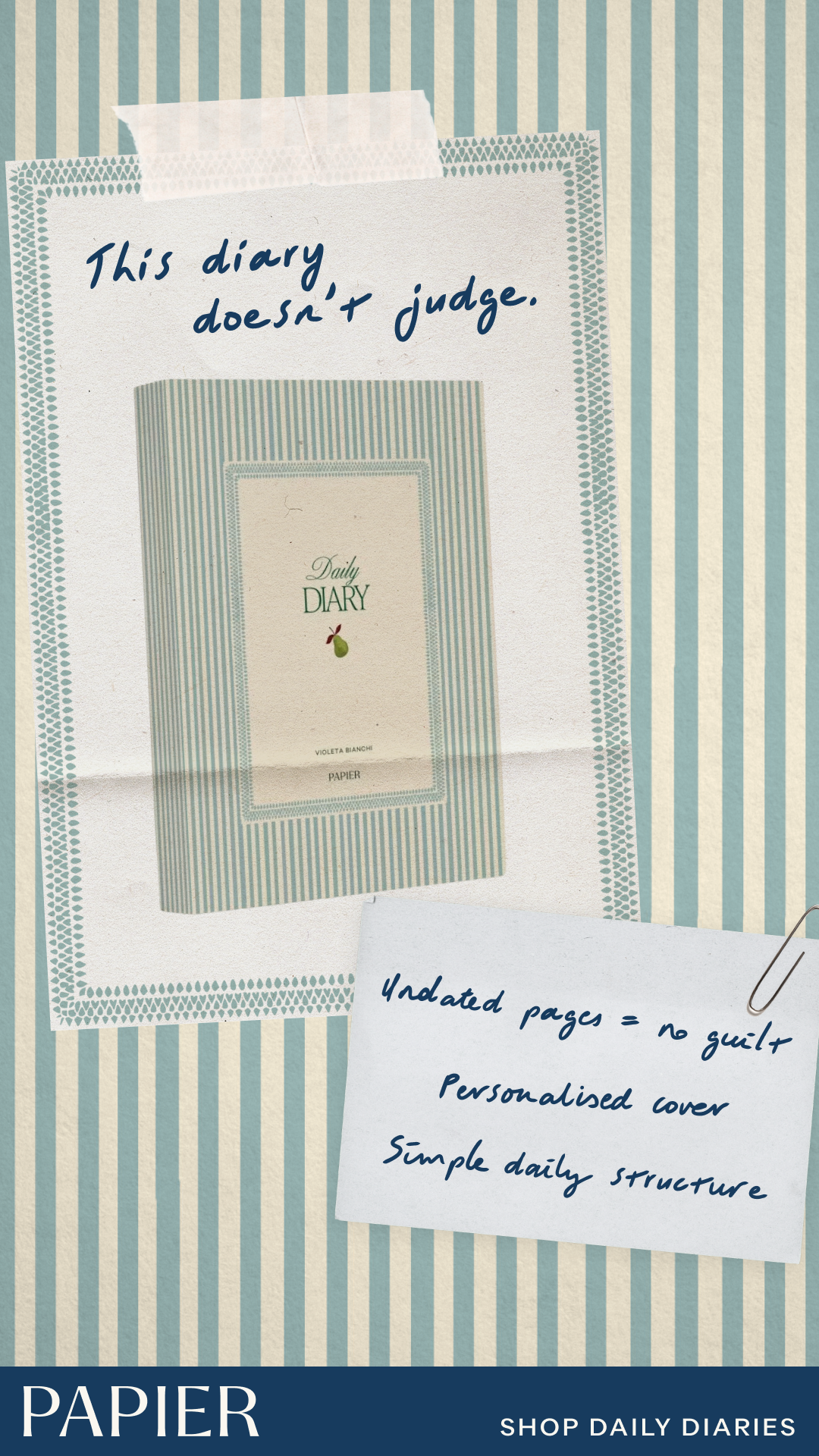 Papier Facebook ad