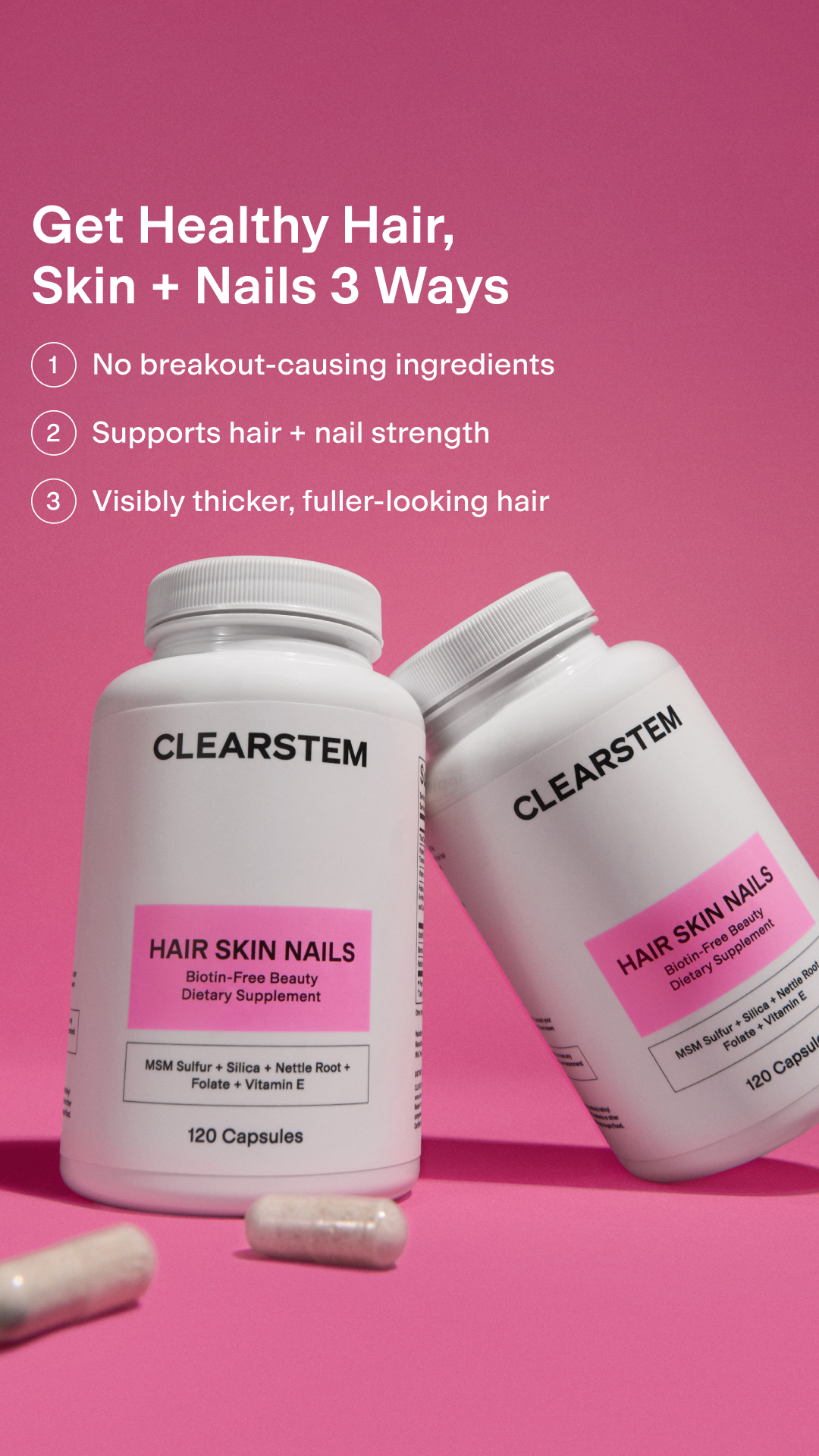 CLEARSTEM Skincare Facebook ad