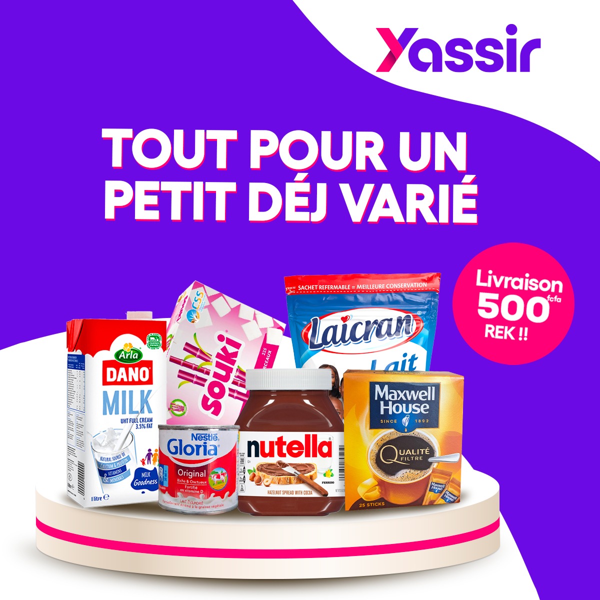 Yassir Sénégal Facebook ad