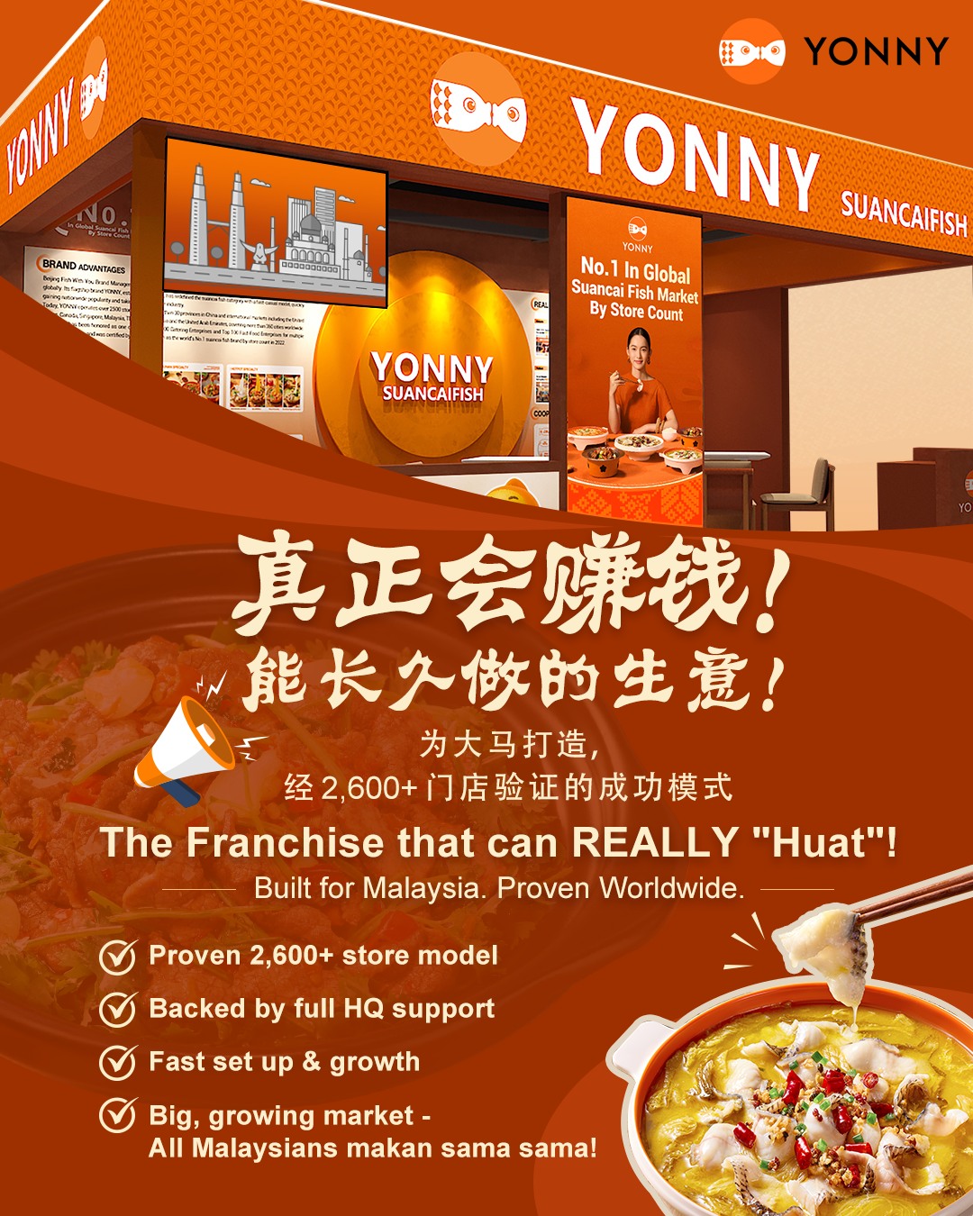 YONNY Malaysia Facebook ad: Build Your Business