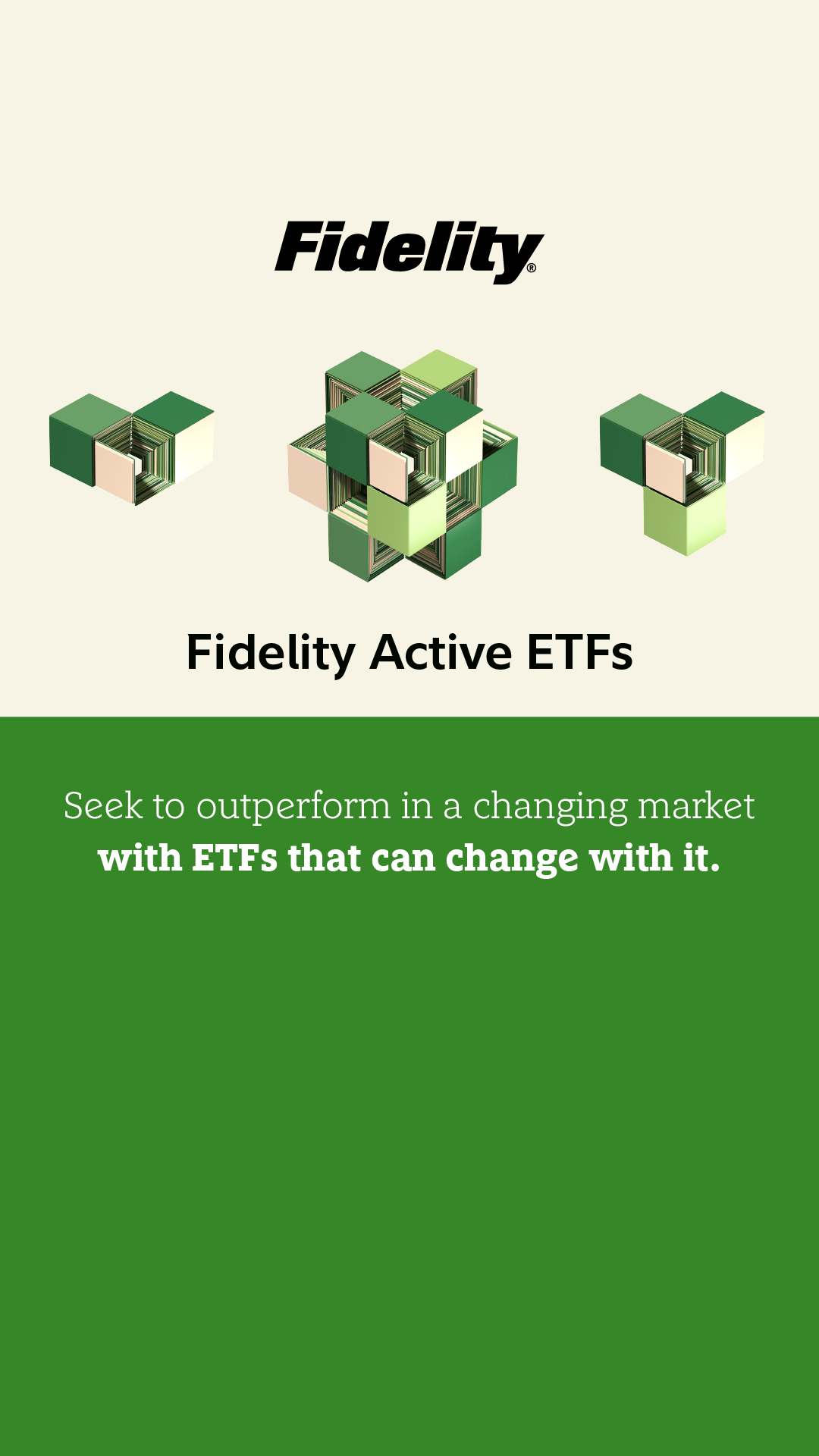 Fidelity Investments Facebook ad