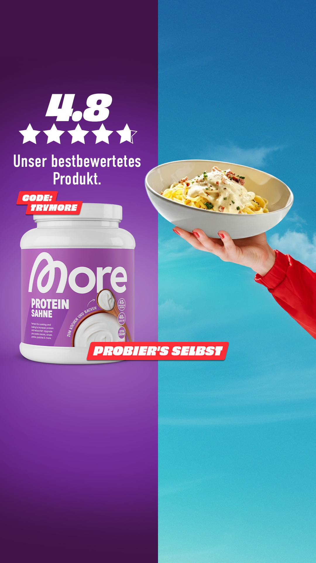 MORE Nutrition Facebook ad