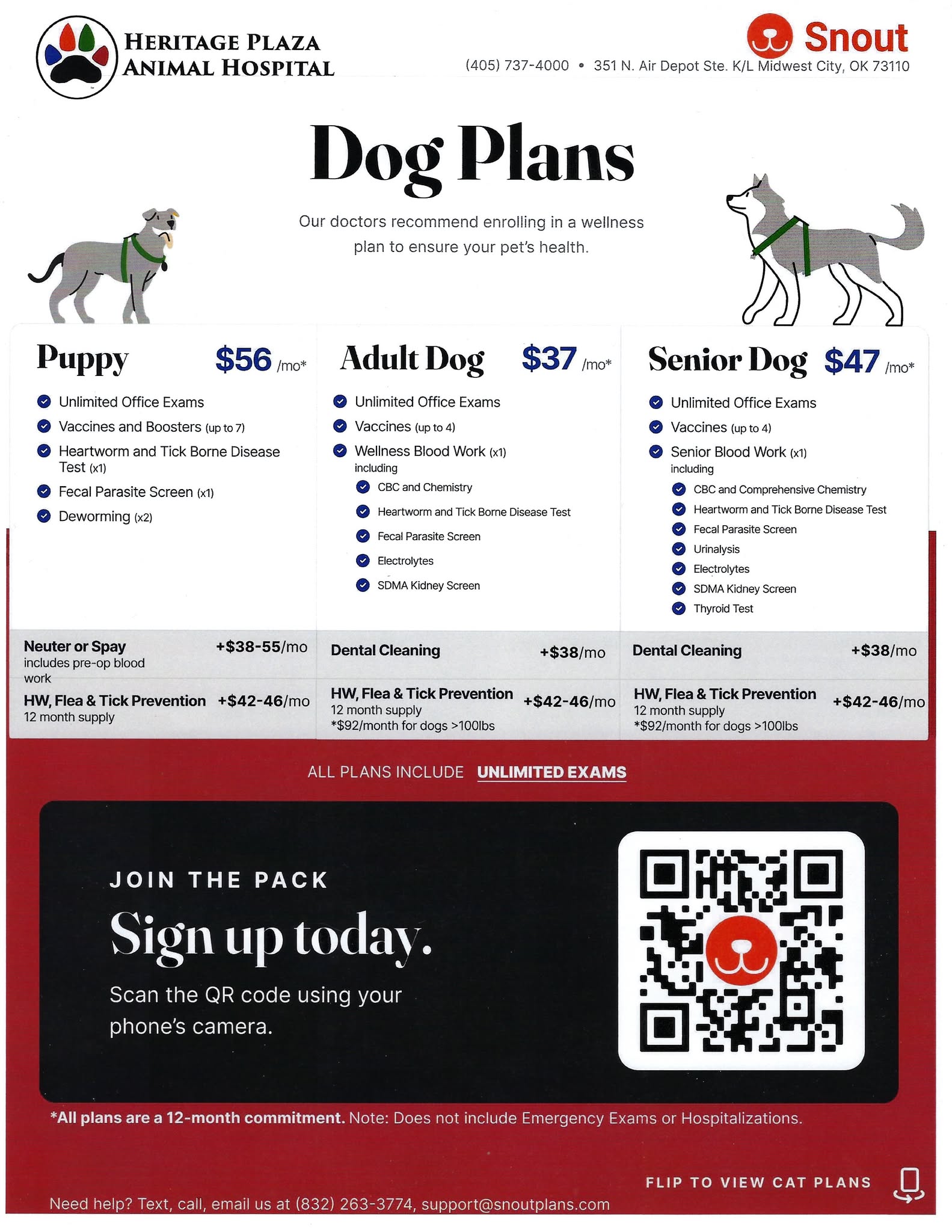 Heritage Plaza Animal Hospital Facebook ad
