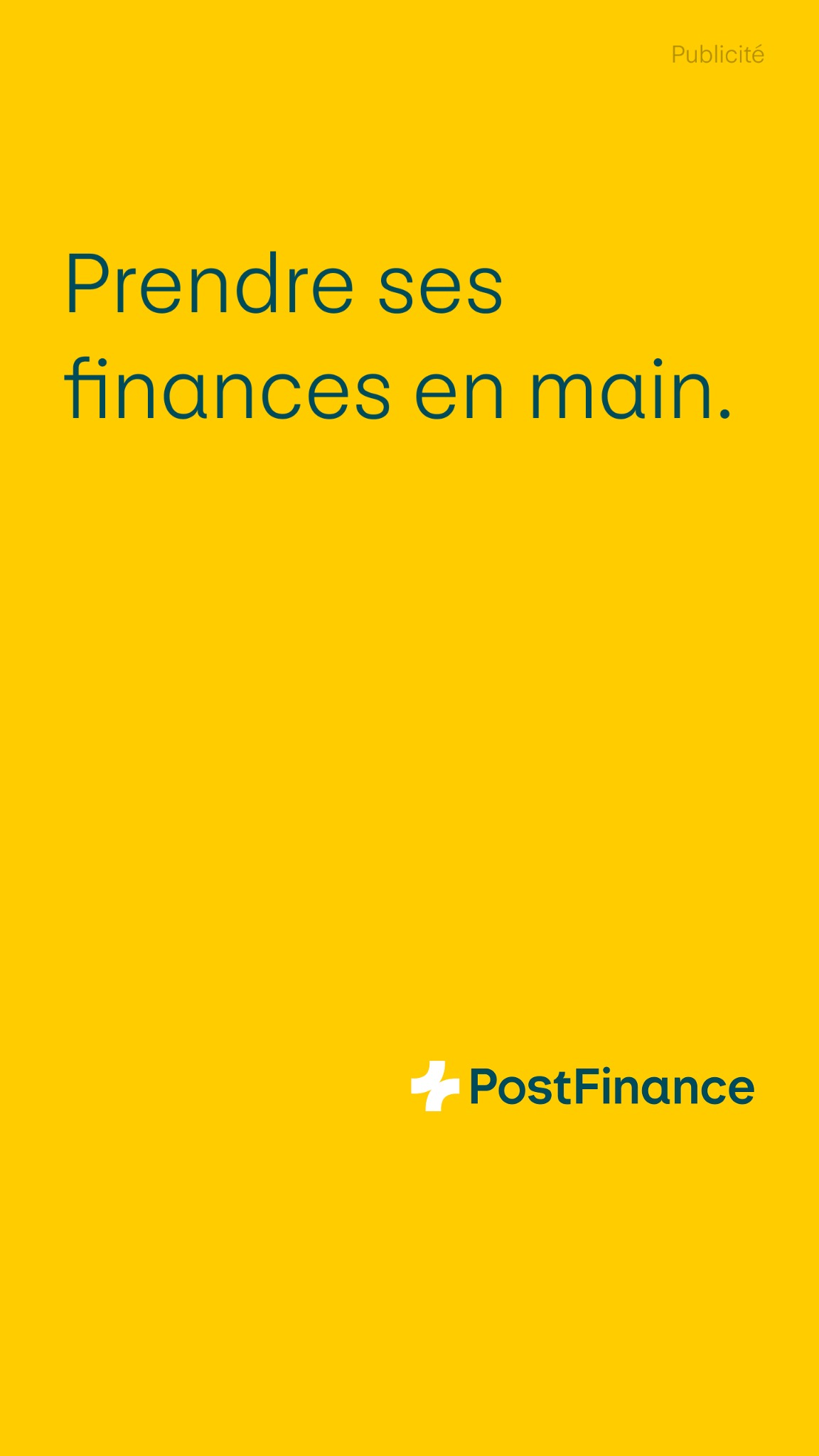 PostFinance Facebook ad