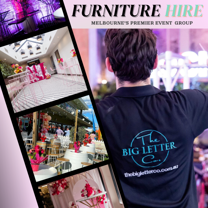 The Big Letter Co. Facebook ad: Get a quote & elevate your next event!