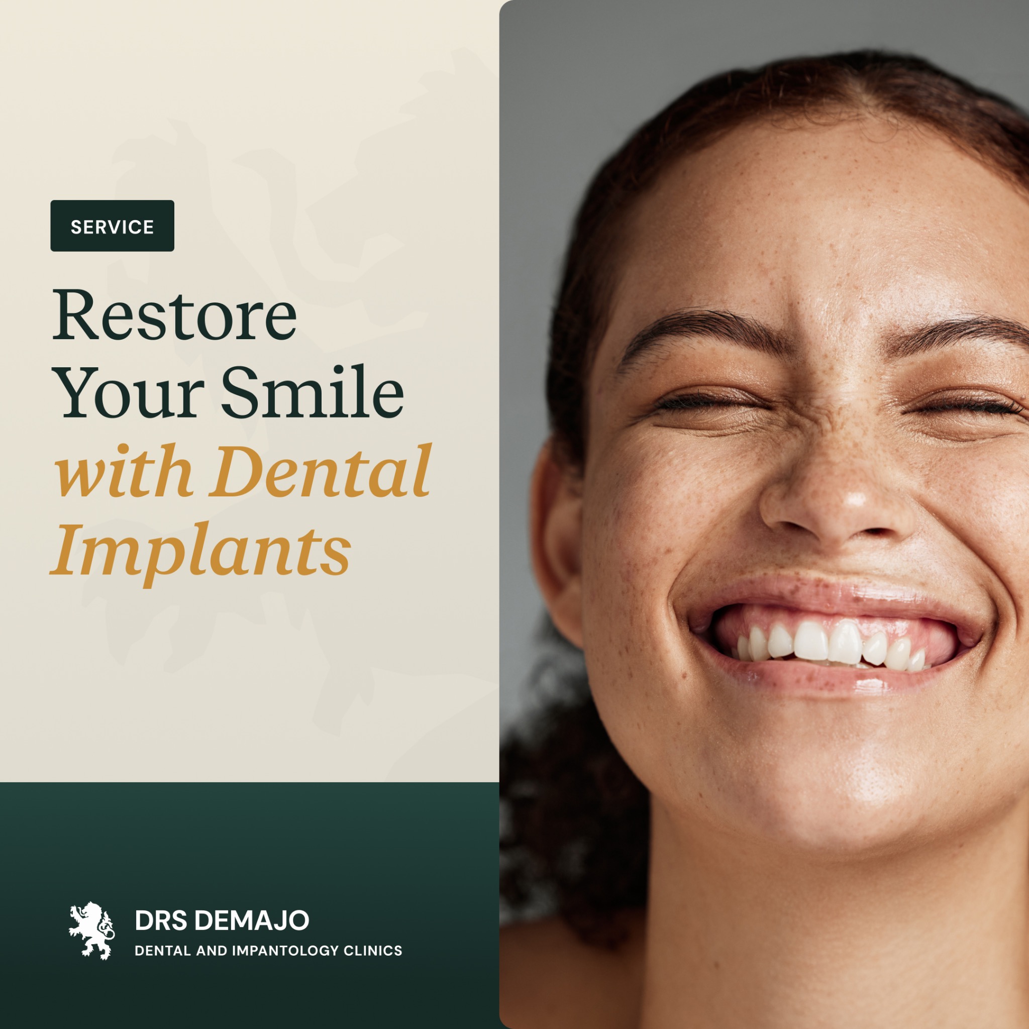 Demajo Dental Clinics Facebook ad