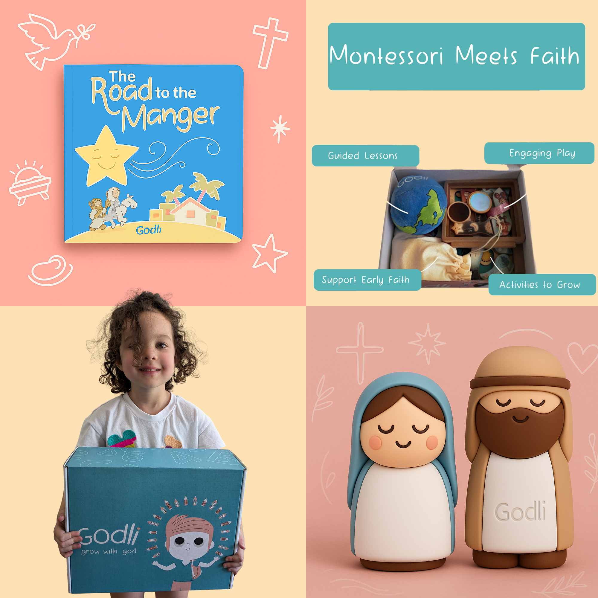 Godli Facebook ad: Teaching God Through Play