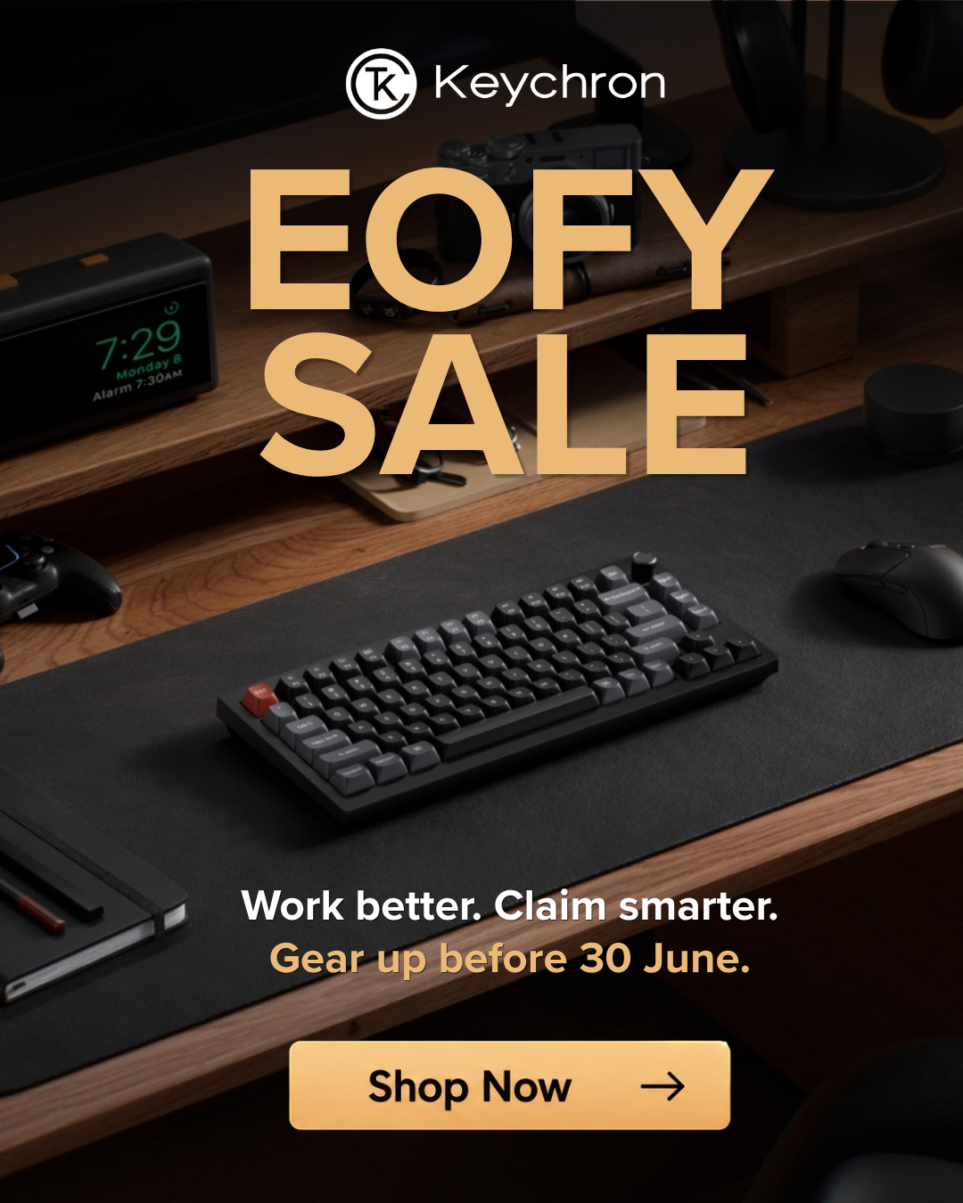 Keychron Australia Facebook ad: Promotion