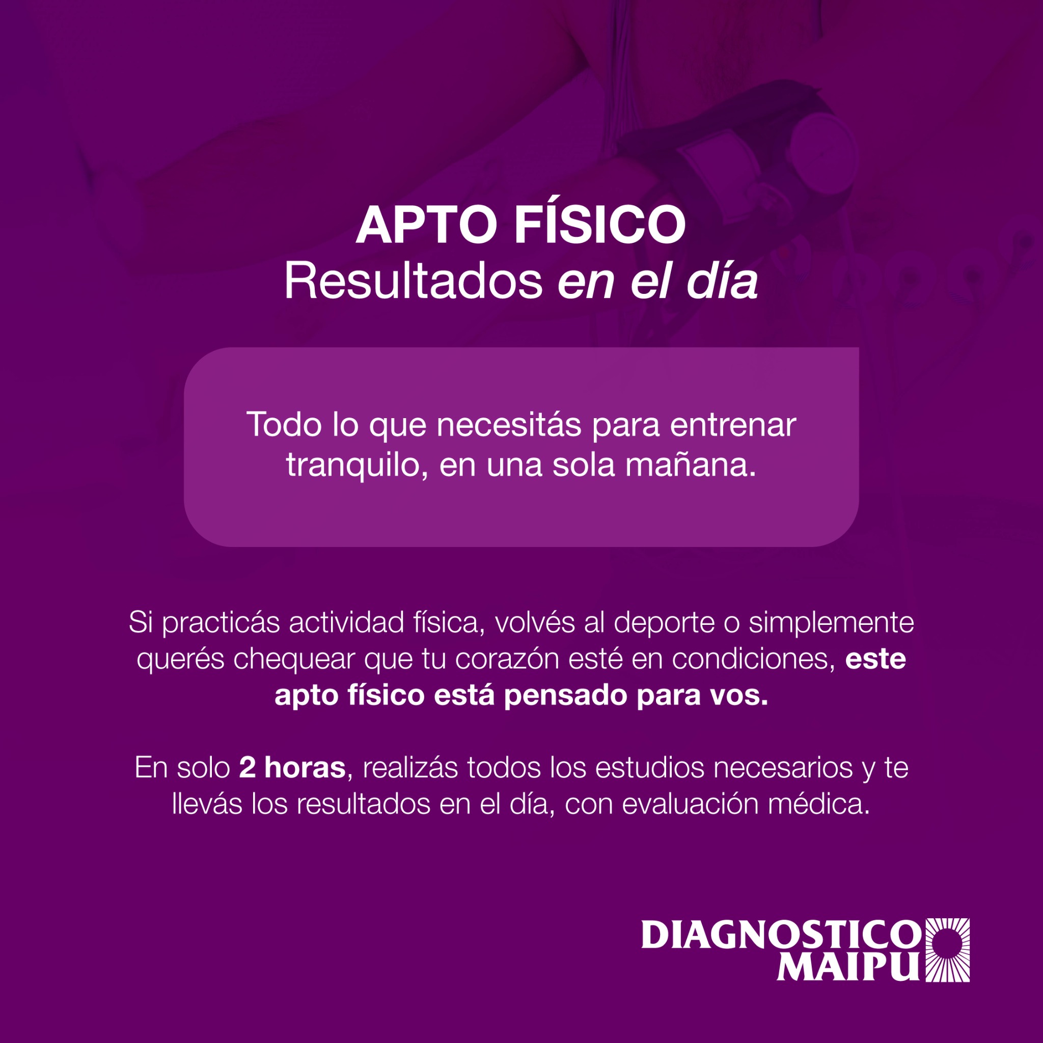 Diagnóstico Maipú Facebook ad from Mar 3, 2026