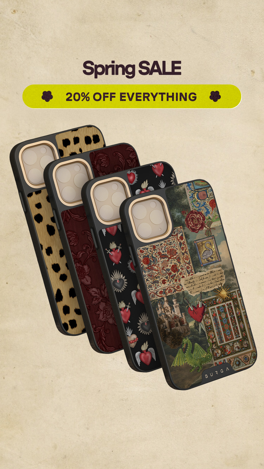 BURGA Global Facebook ad