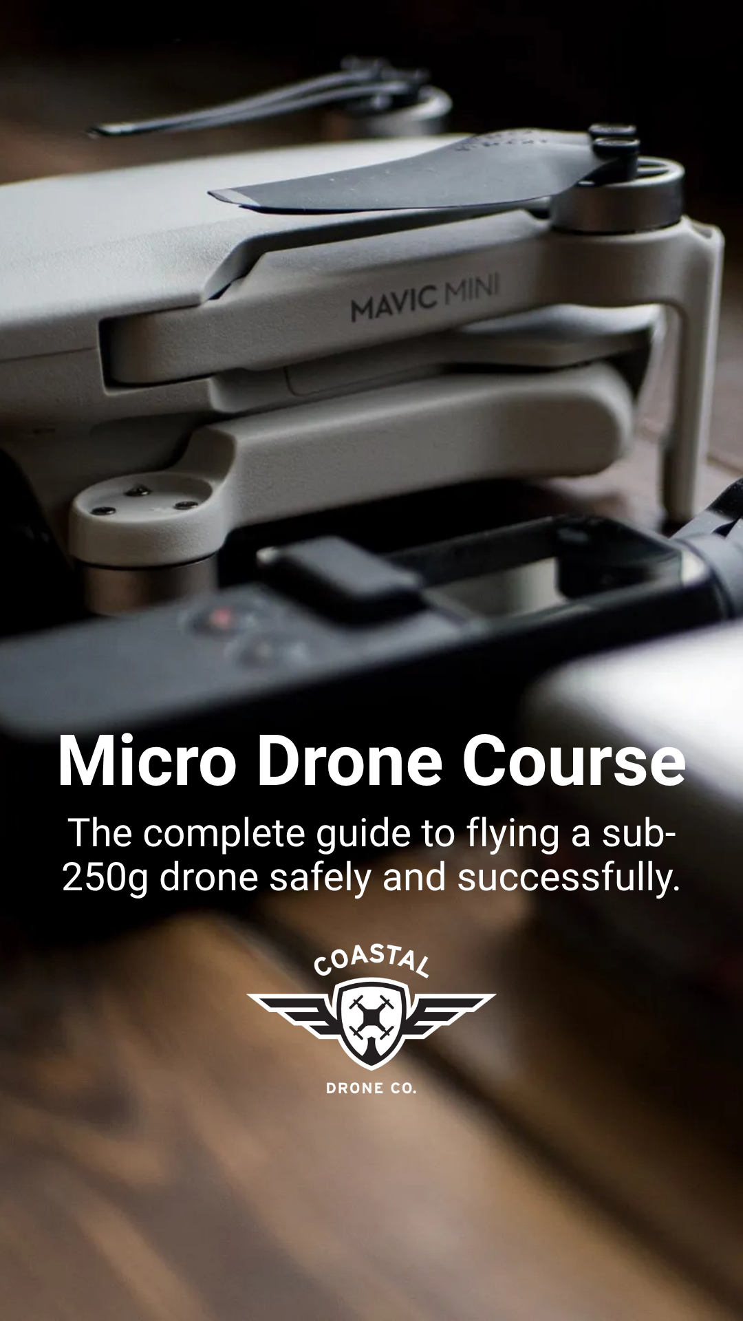 Coastal Drone Online Deals Facebook ad: Micro Drone Essentials Course | Now $39 CAD
