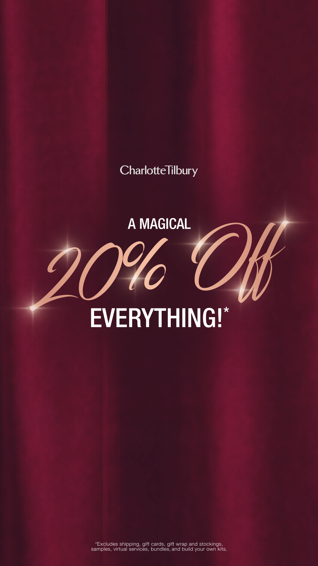 Charlotte Tilbury Facebook ad