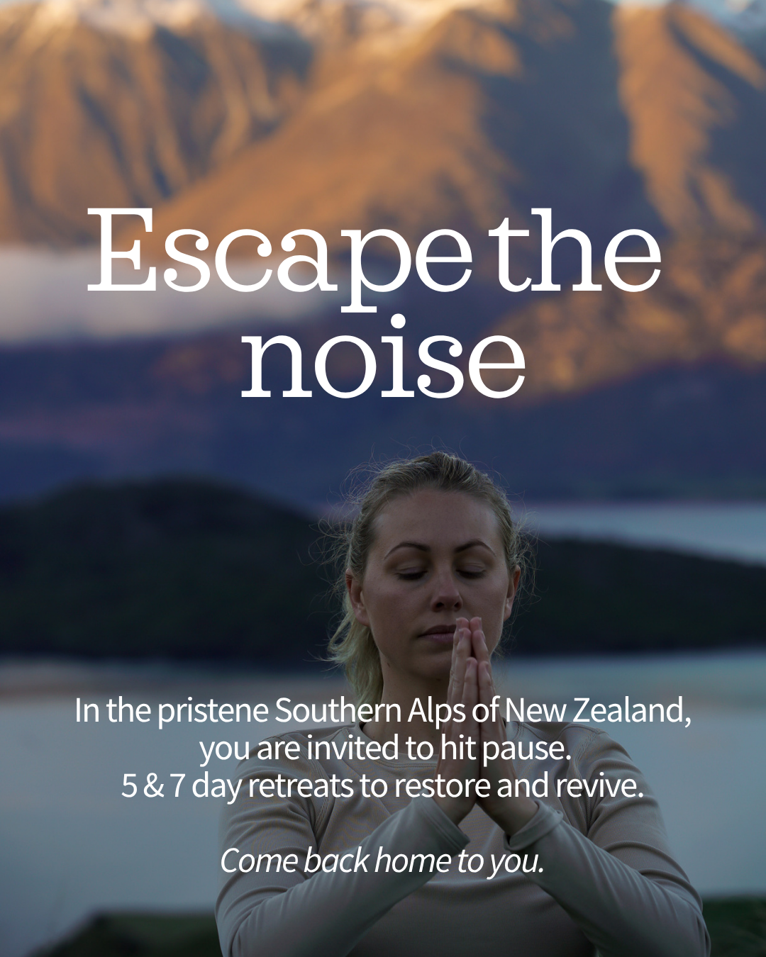 Aro Hā Wellness Retreat Facebook ad