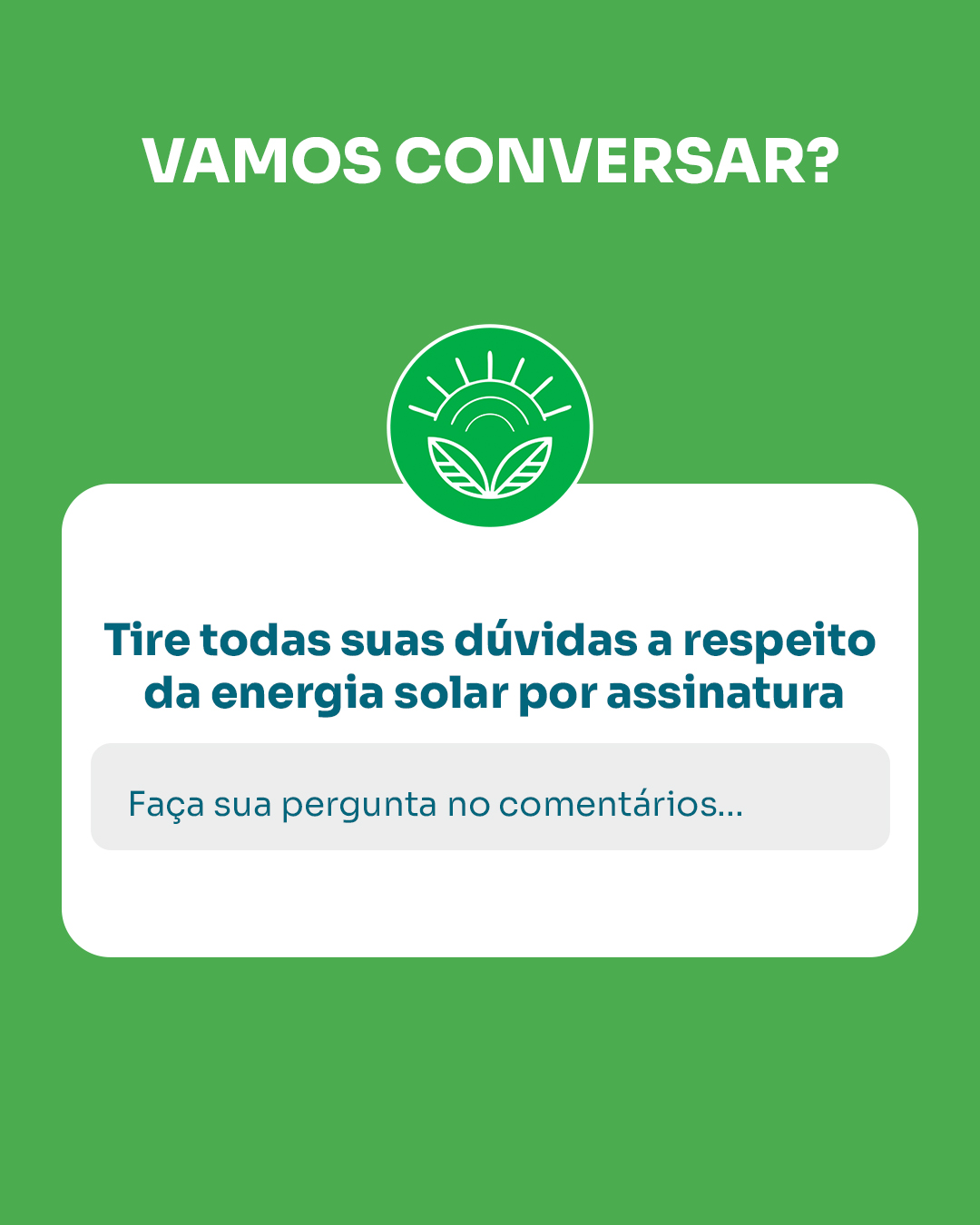 Solariza Brasil Facebook ad