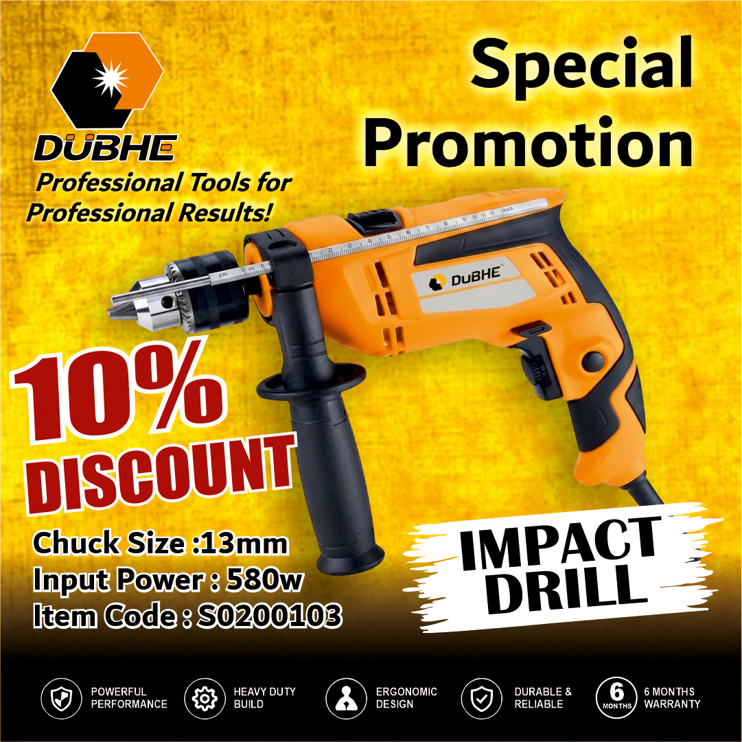Ceylon Dubhe Facebook ad: DUBHE Impact Drill