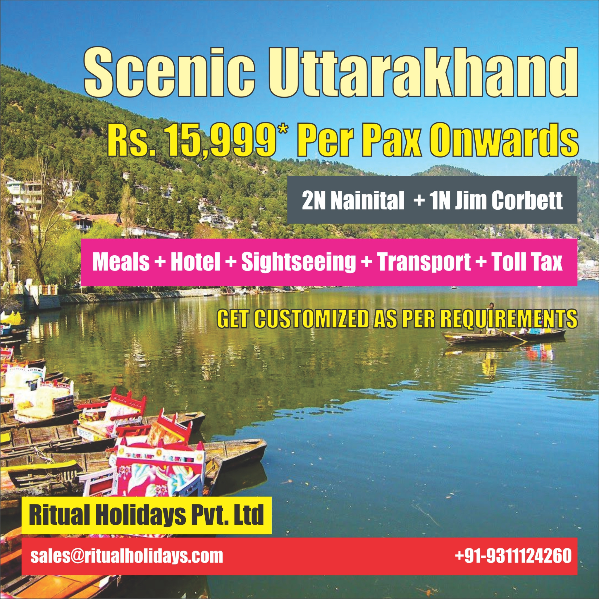 Ritual Holidays Pvt Ltd Facebook ad