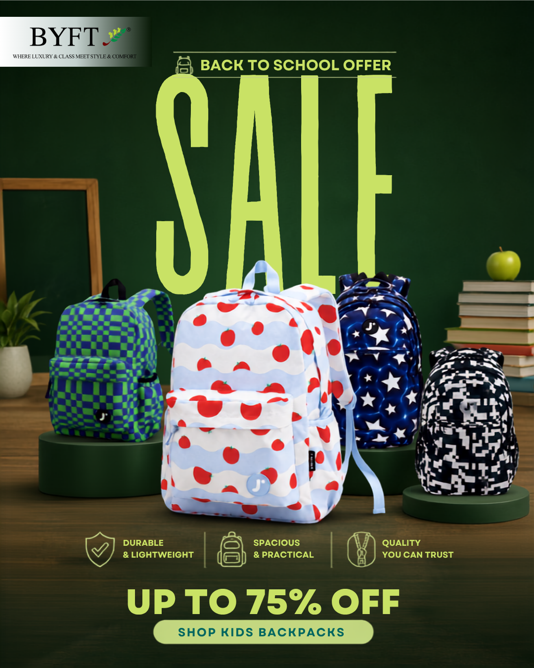 BYFT.Store Facebook ad