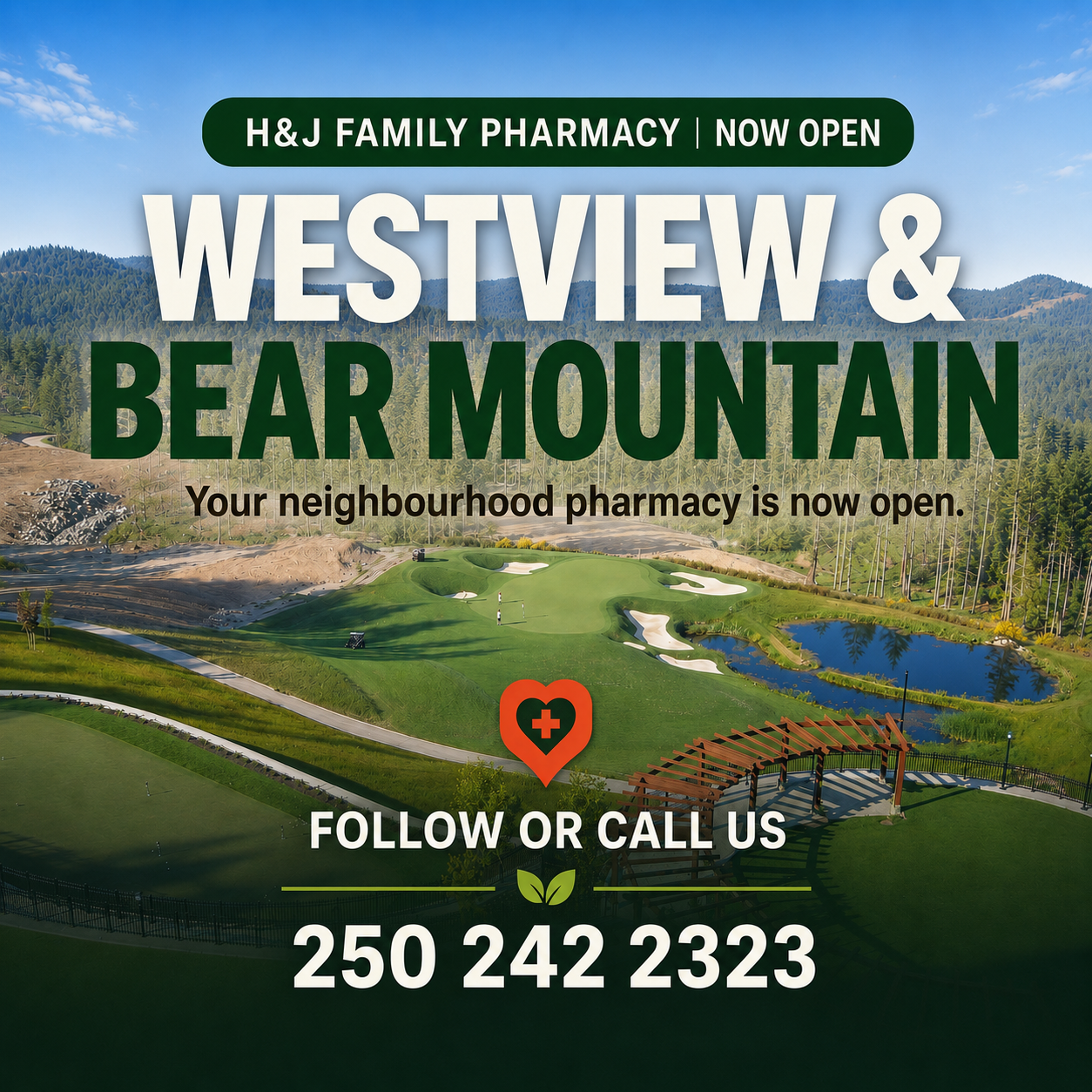 H&J Family Pharmacy Facebook ad: Westview's first family pharmacy is NOW OPEN