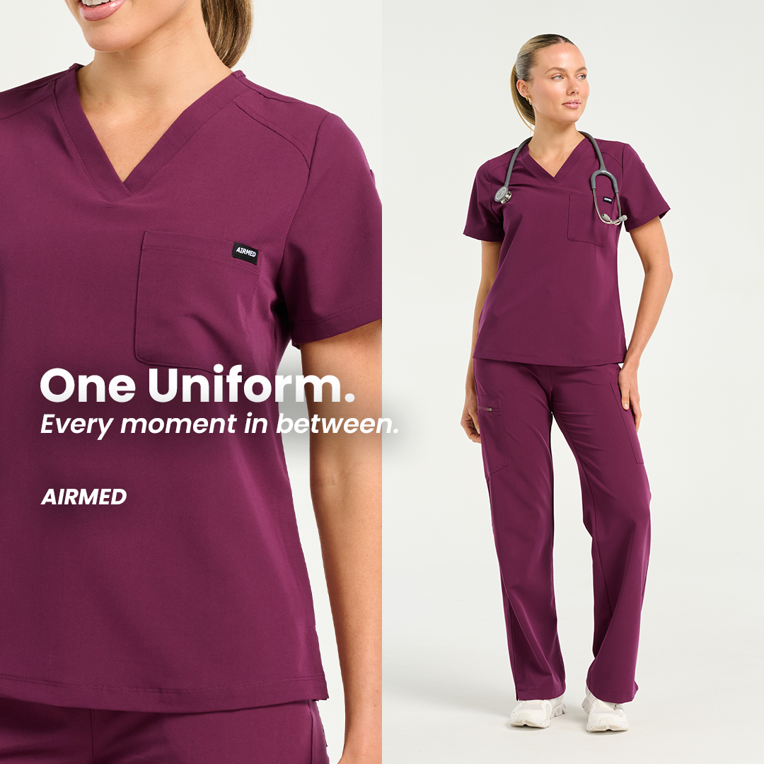 Airmed Scrubs Facebook ad