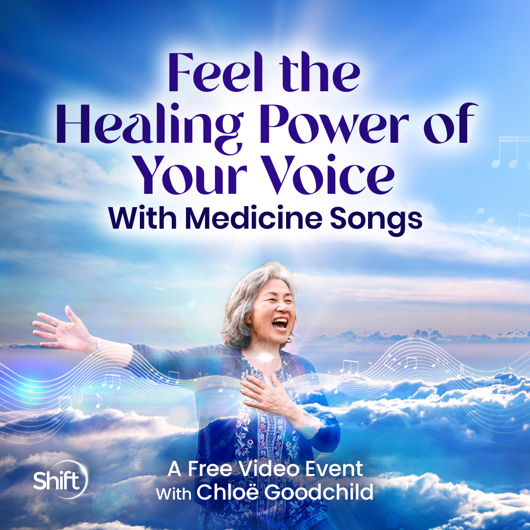 The Shift Network Facebook ad: Awaken the Medicine Songs of Your Soul