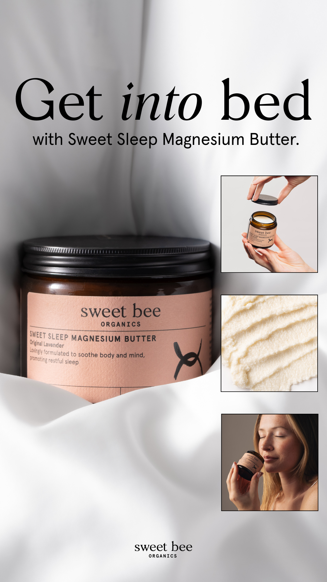Sweet Bee Organics Facebook ad