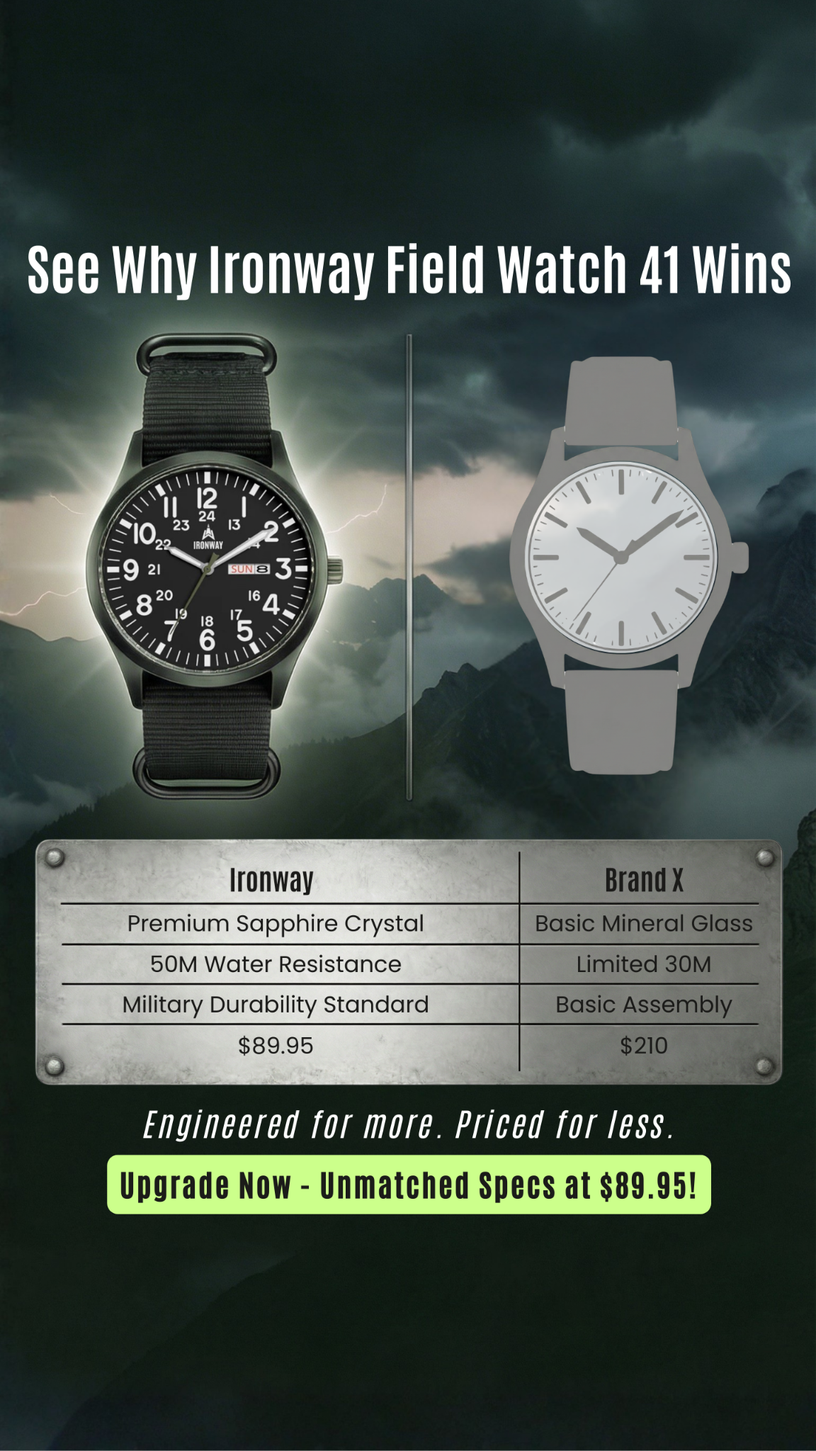 Ironway Facebook ad
