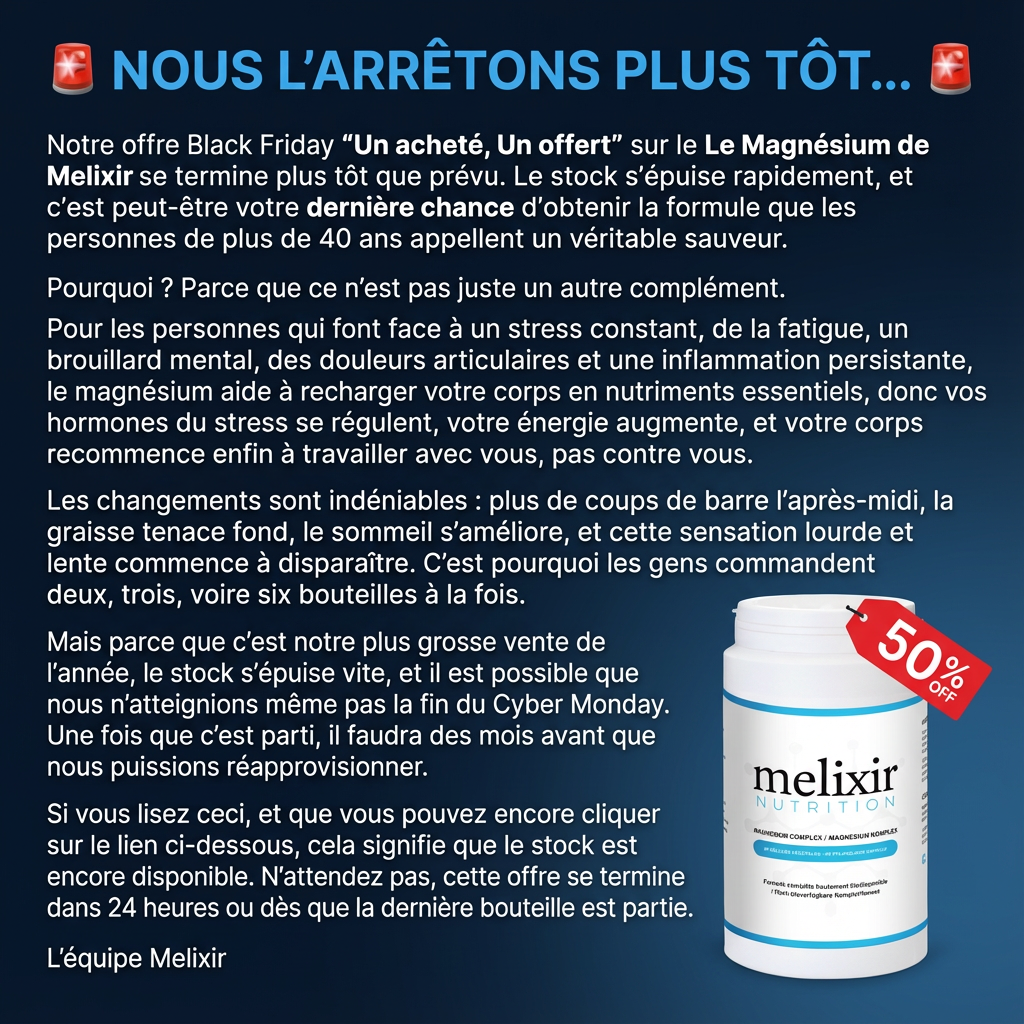 Astuces Nutrition Santé Facebook ad: Magnesium Complex