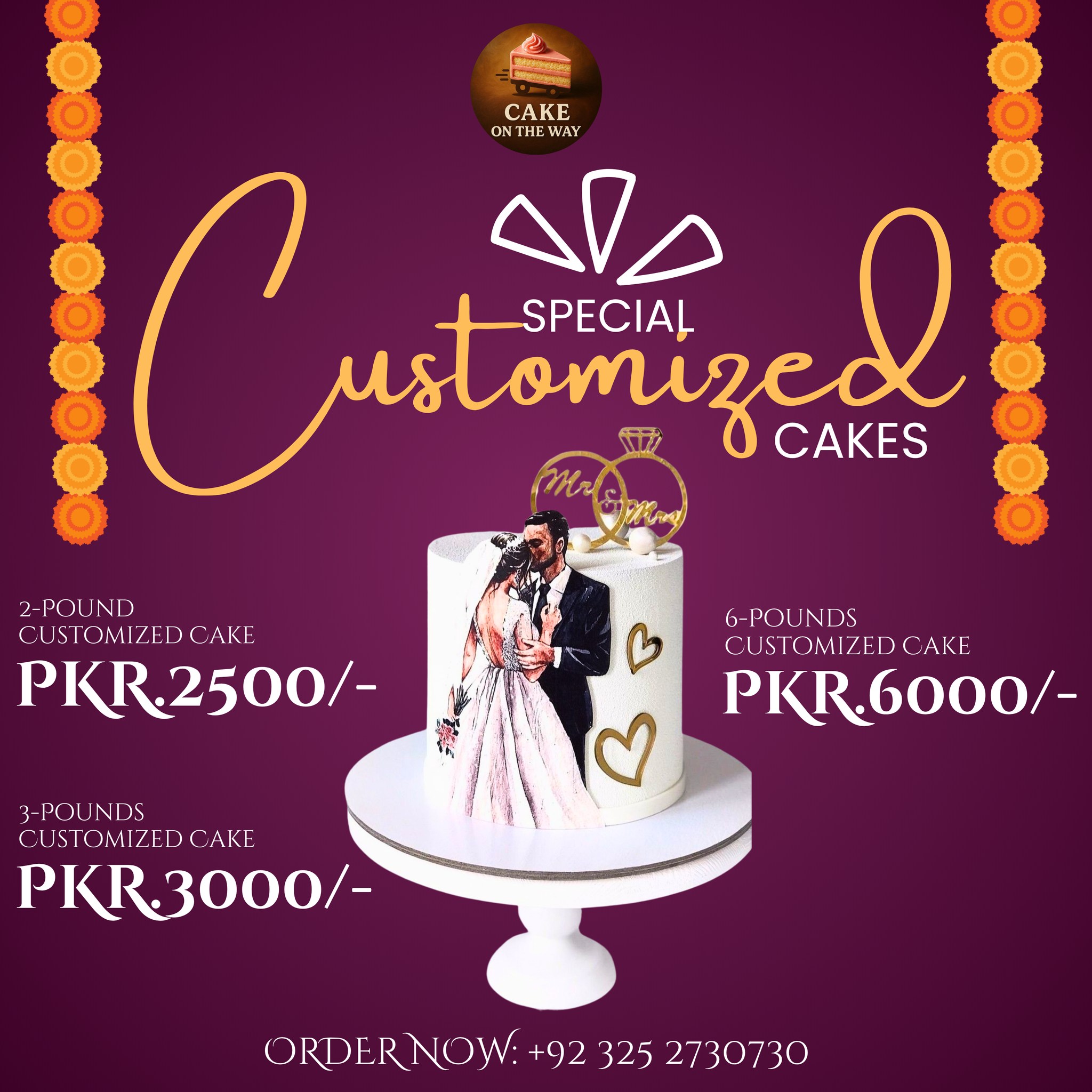 Cake On The Way Facebook ad: Cake on the Way!