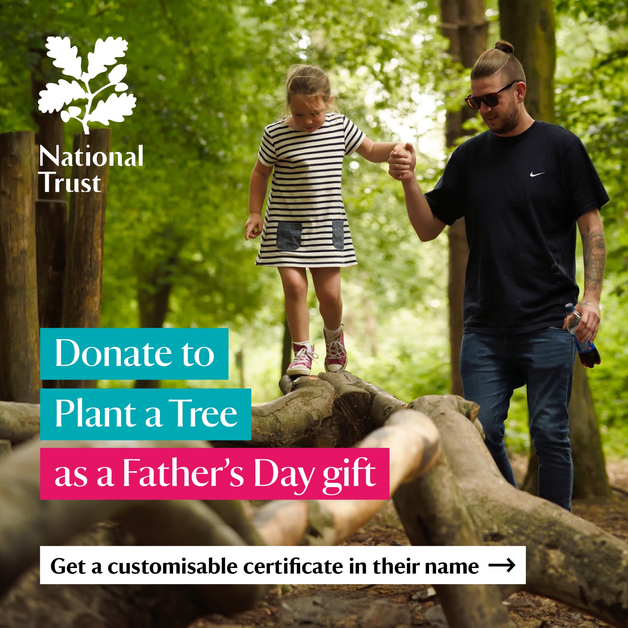 National Trust Facebook ad